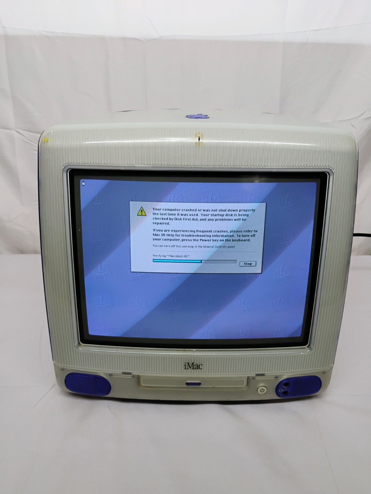 1998 Apple iMac G3 Purple vintage Apple imac all in one Computer