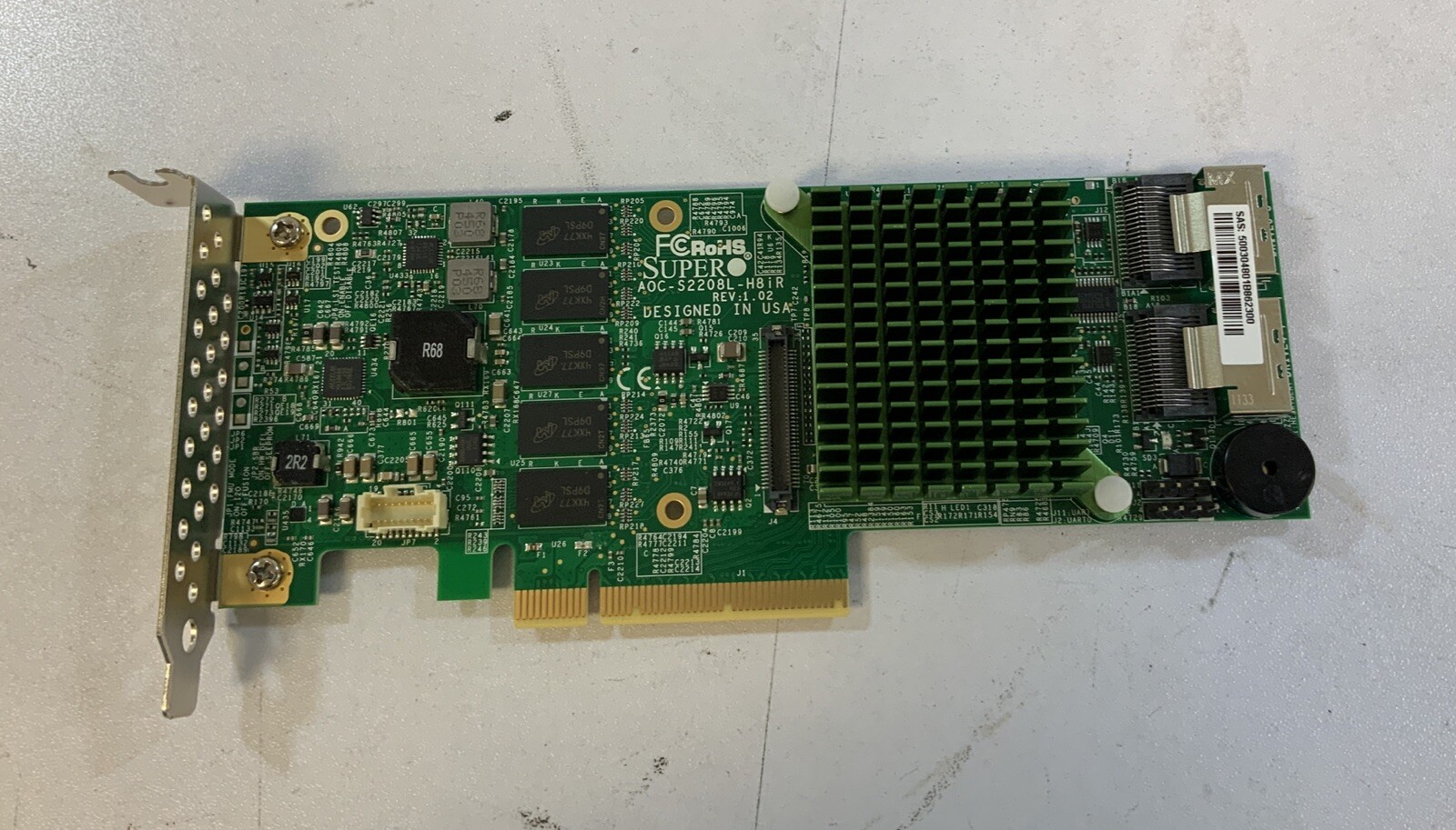 Supermicro AOC-S2208L-H8iR 1GB 8-Port Raid-Q6C