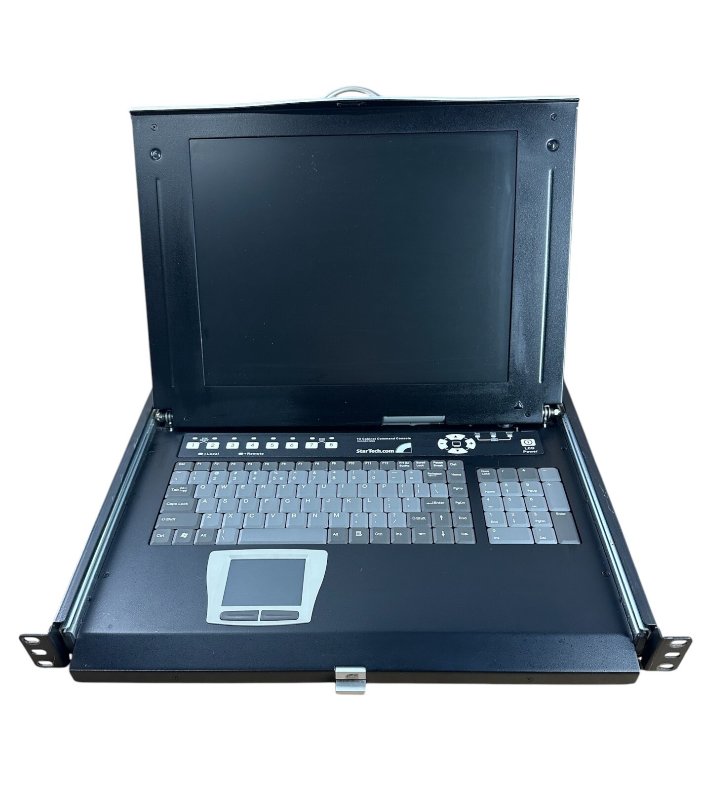 1UCABCONS Startech 15IN LCD AND KEYBOARD CONSOLE W/ CAB831HD 8-port KVM
