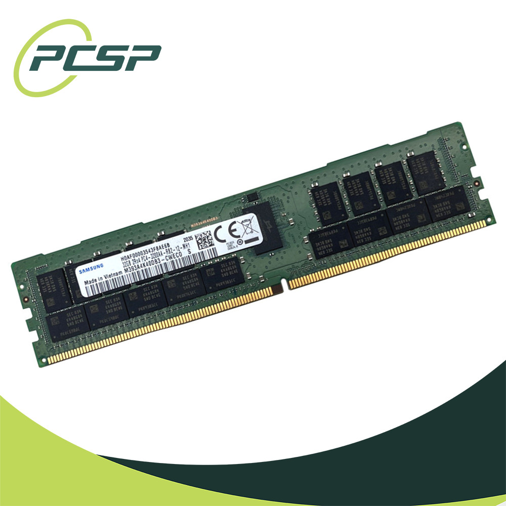 SAMSUNG 32GB PC4-3200AA-R 2Rx4 M393A4K40DB3-CWECO DDR4 Server Memory RAM Module