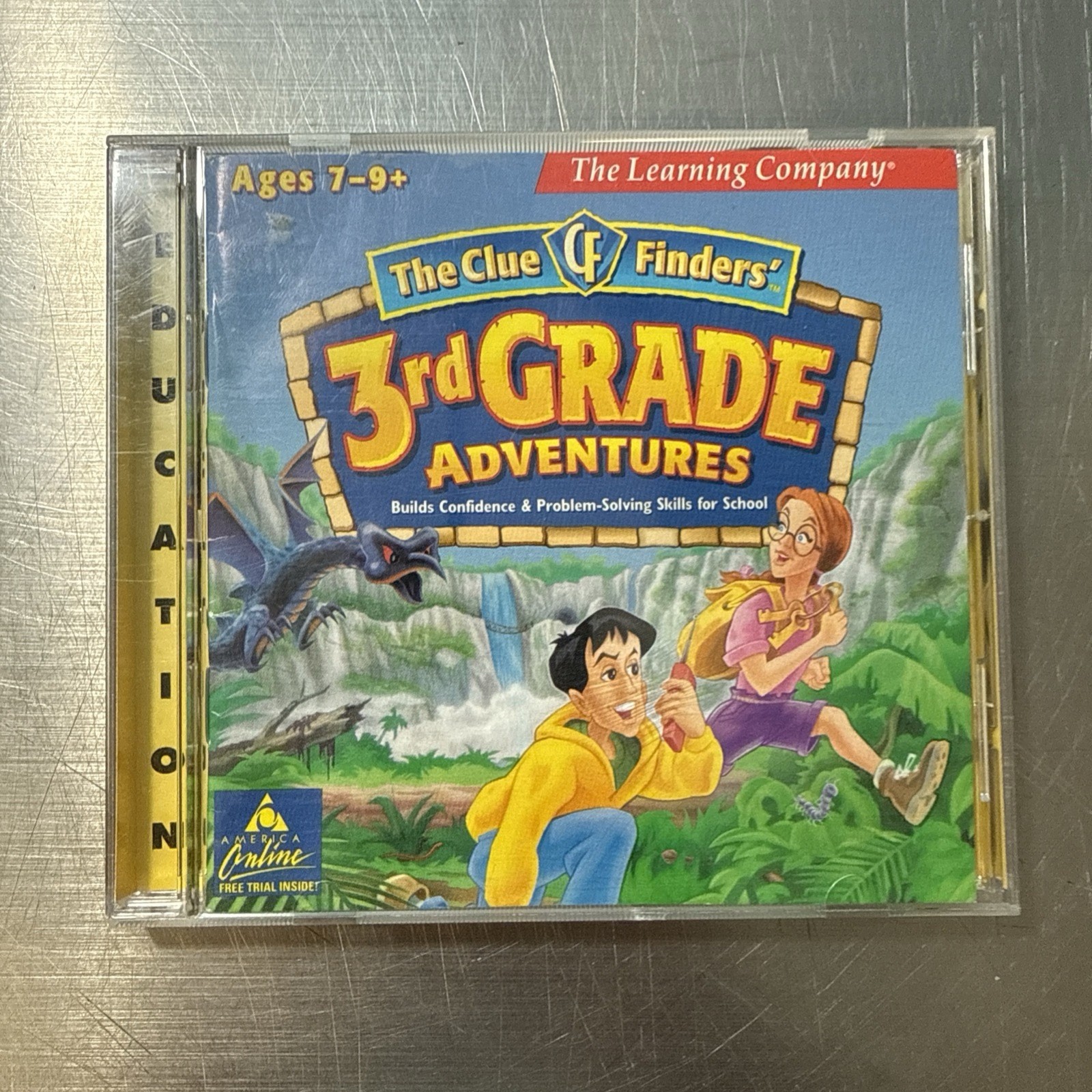The Clue Finders 3rd Grade Adventures Computer PC Game 1997 CD-ROM