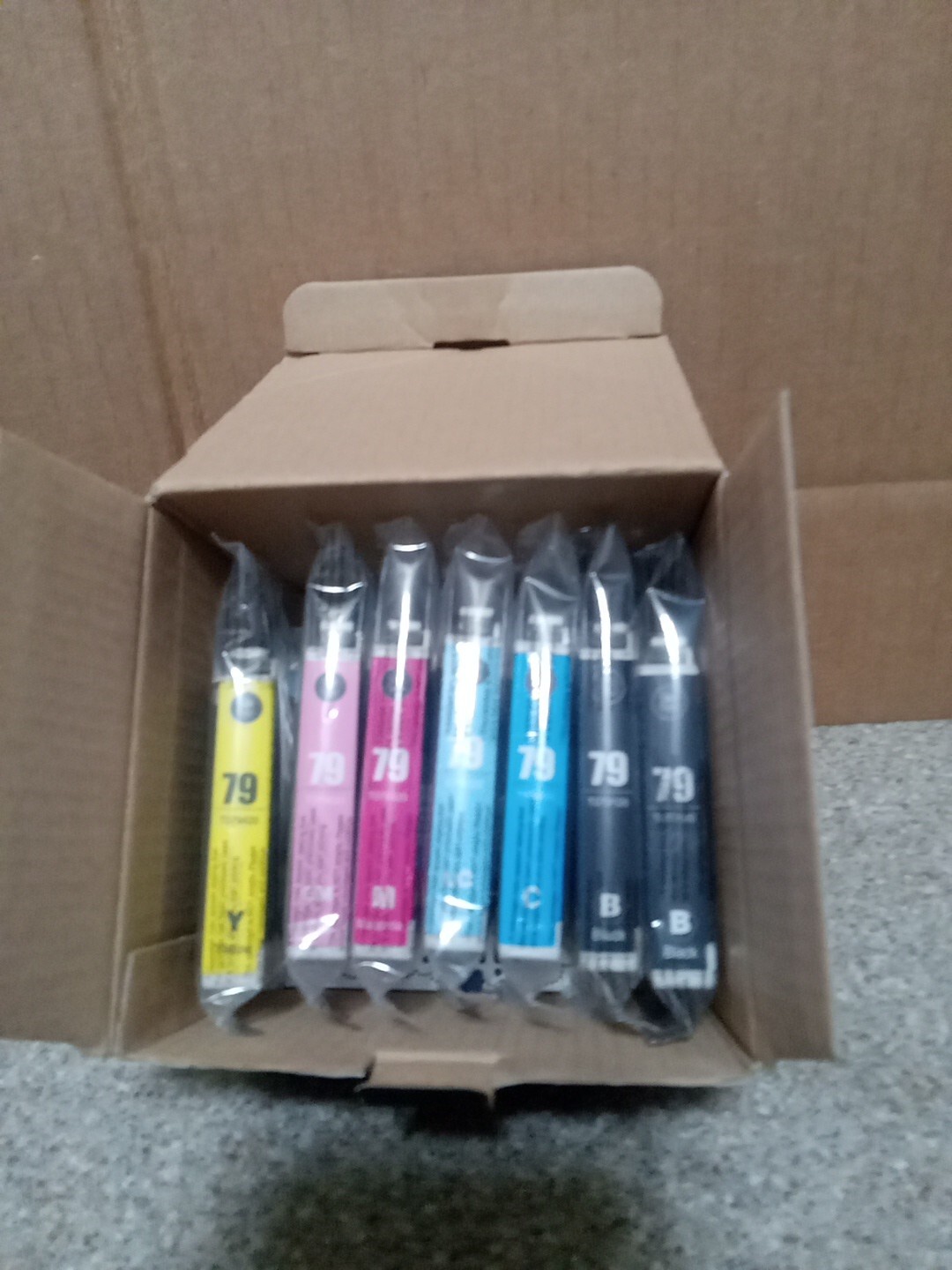 (7 Pack) EZink PGBK 250XL 251XL Compatible Ink Cartridges for Canon Pixma