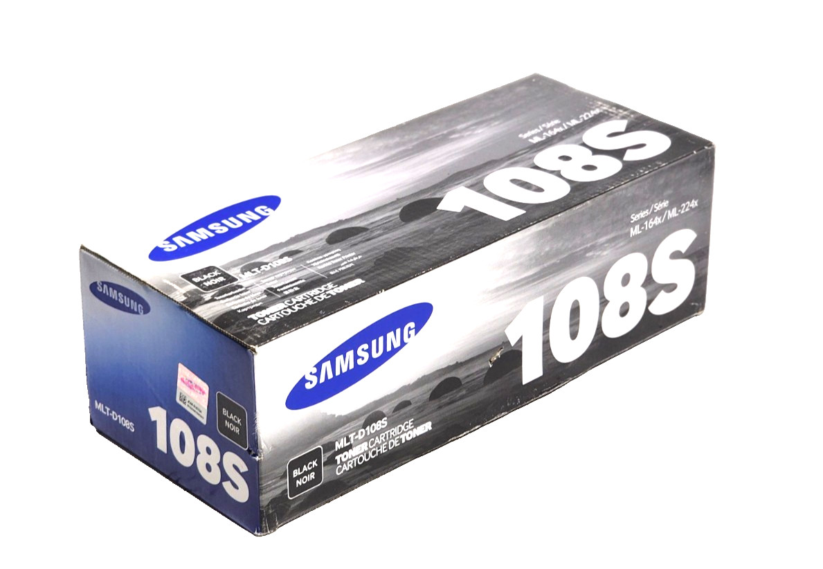 Genuine Samsung MLT-D108S Toner Cartridge Black for ML-2240 NEW.