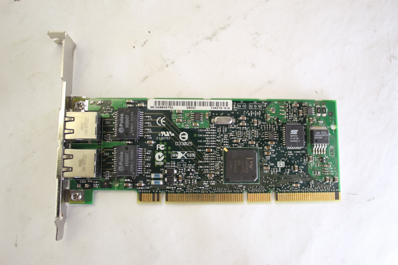 Genuine HP PCI-X 2-PORT Gigabit Ethernet Card AB352-60001 E-G021-03-1161 (b)