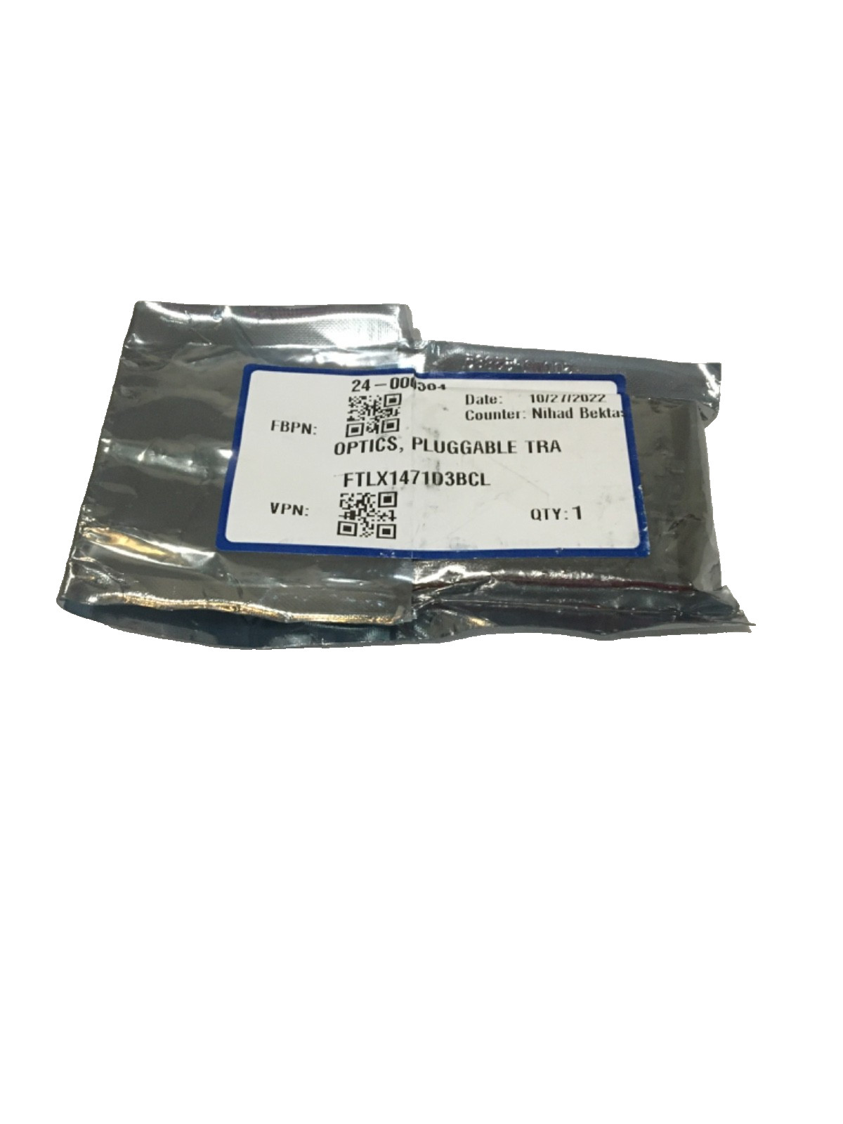 Finisar FTLX1471D3BCL OPTICS,PLUGGABLE TRA LOT of 3