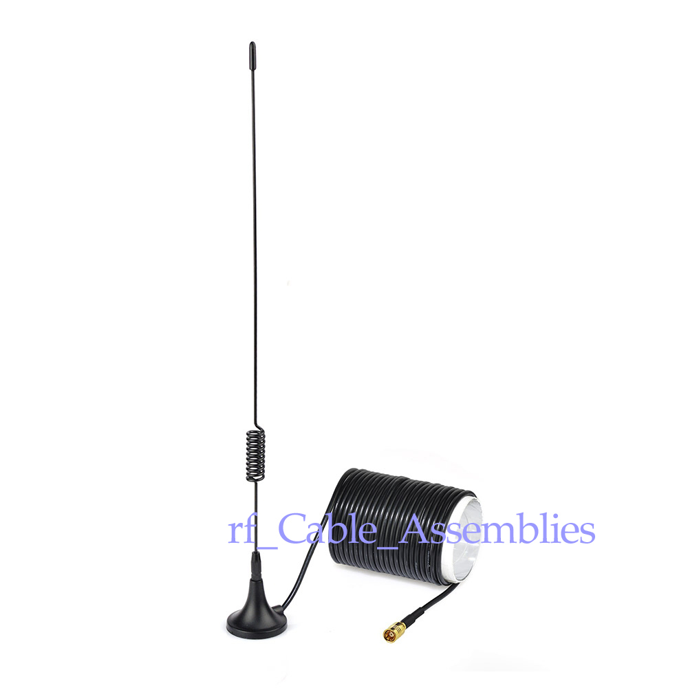 New Car Digital Radio DAB Antenna Aerial with SMB Connector 5M High Gain Antenna