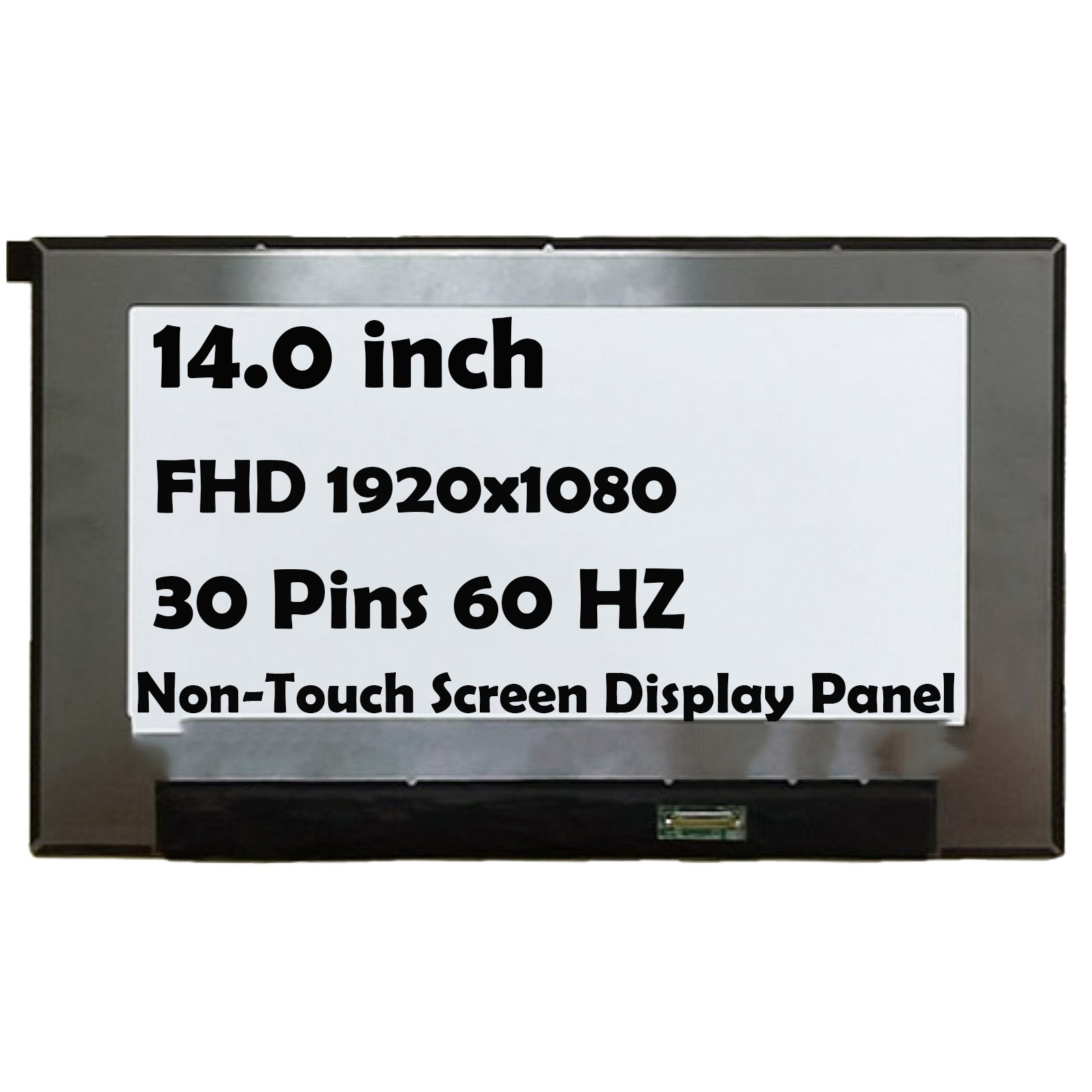 NV140FHM-N4N NV140FHM-N65 Non-Touch Led Lcd Screen 14" FHD 1920x1080 30 Pin New