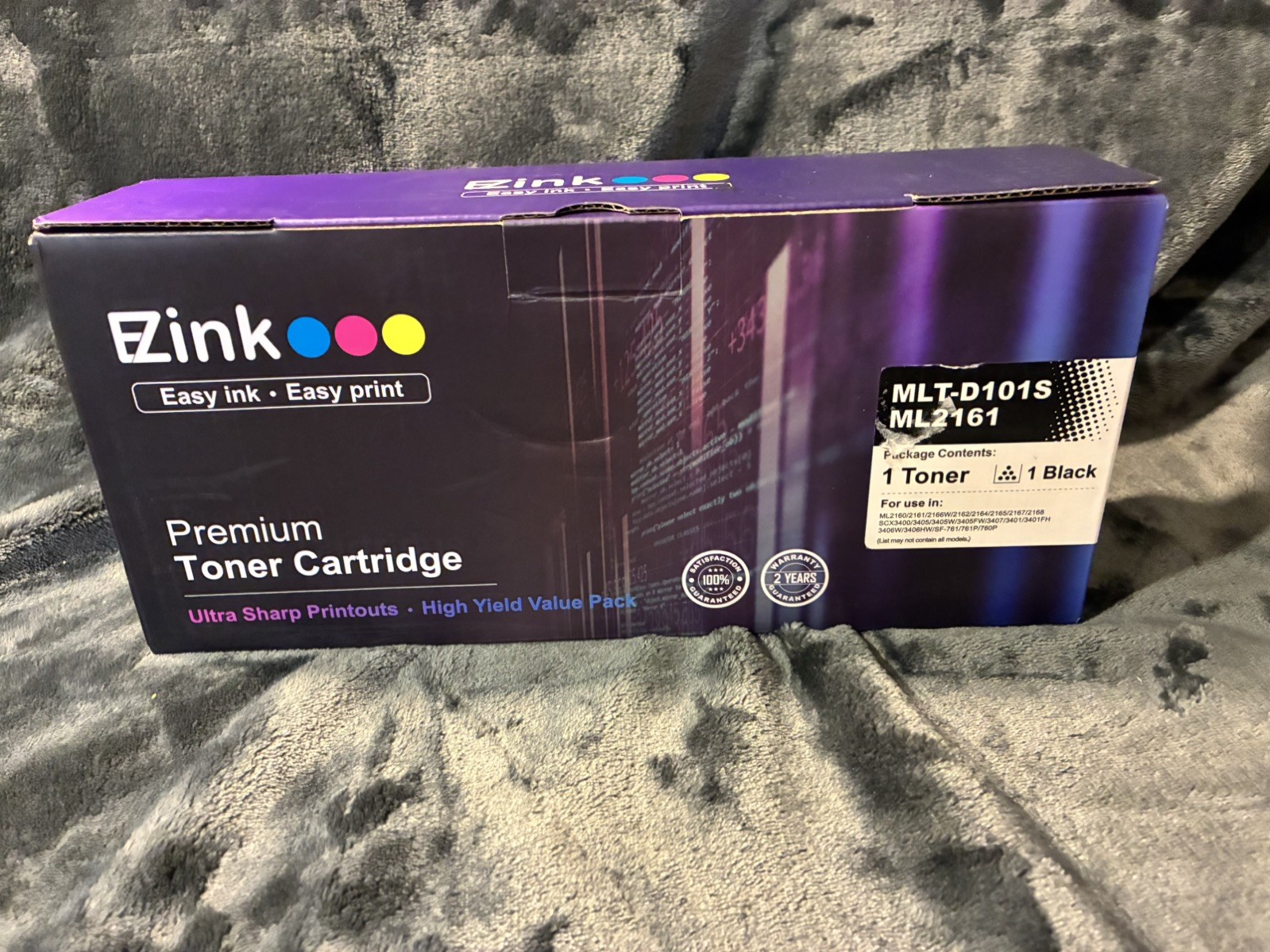 EZink Easy Ink Premium Toner Cartridge High Yield  MLT-D101S NIB