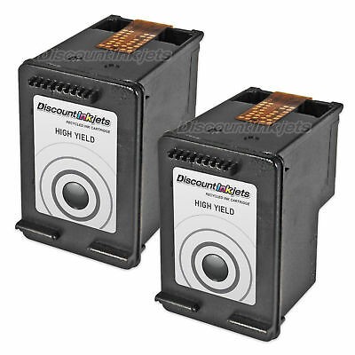 2PK DI Black Ink Cartridge Replacement for HP60XL Photosmart C4780 C4680 C4700