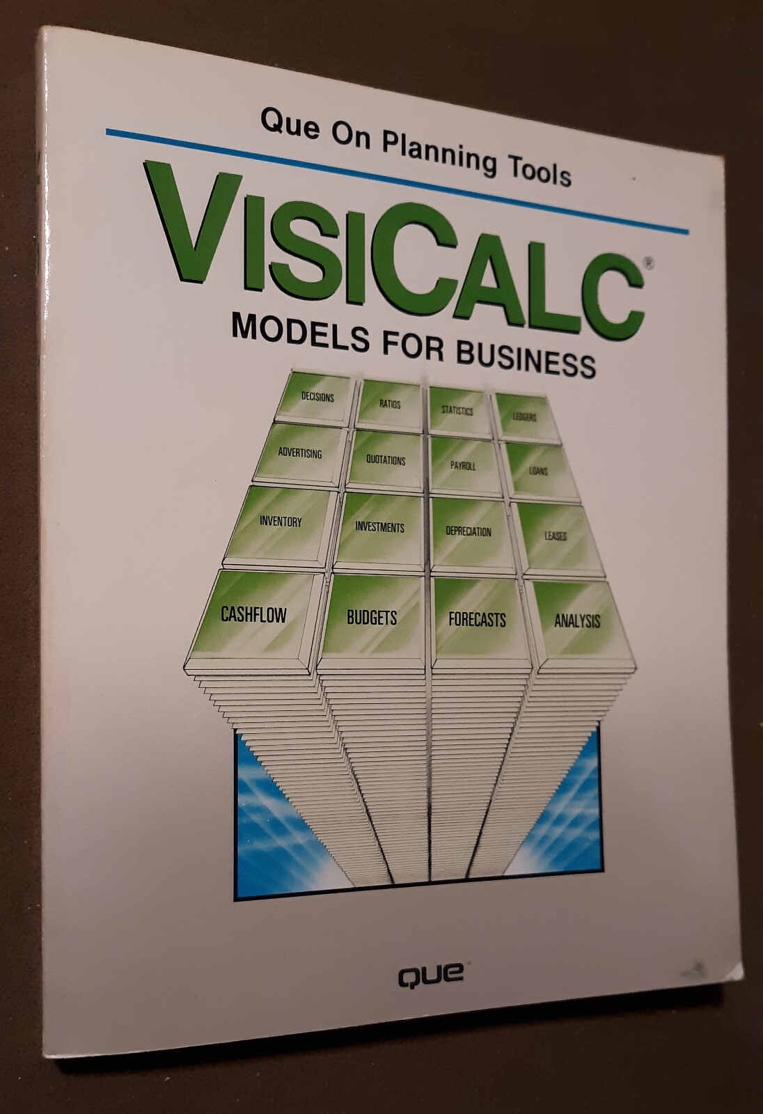 VisiCalc Models for Business by QUE Corporation Apple II/IBM/Atari/TRS-80 1983