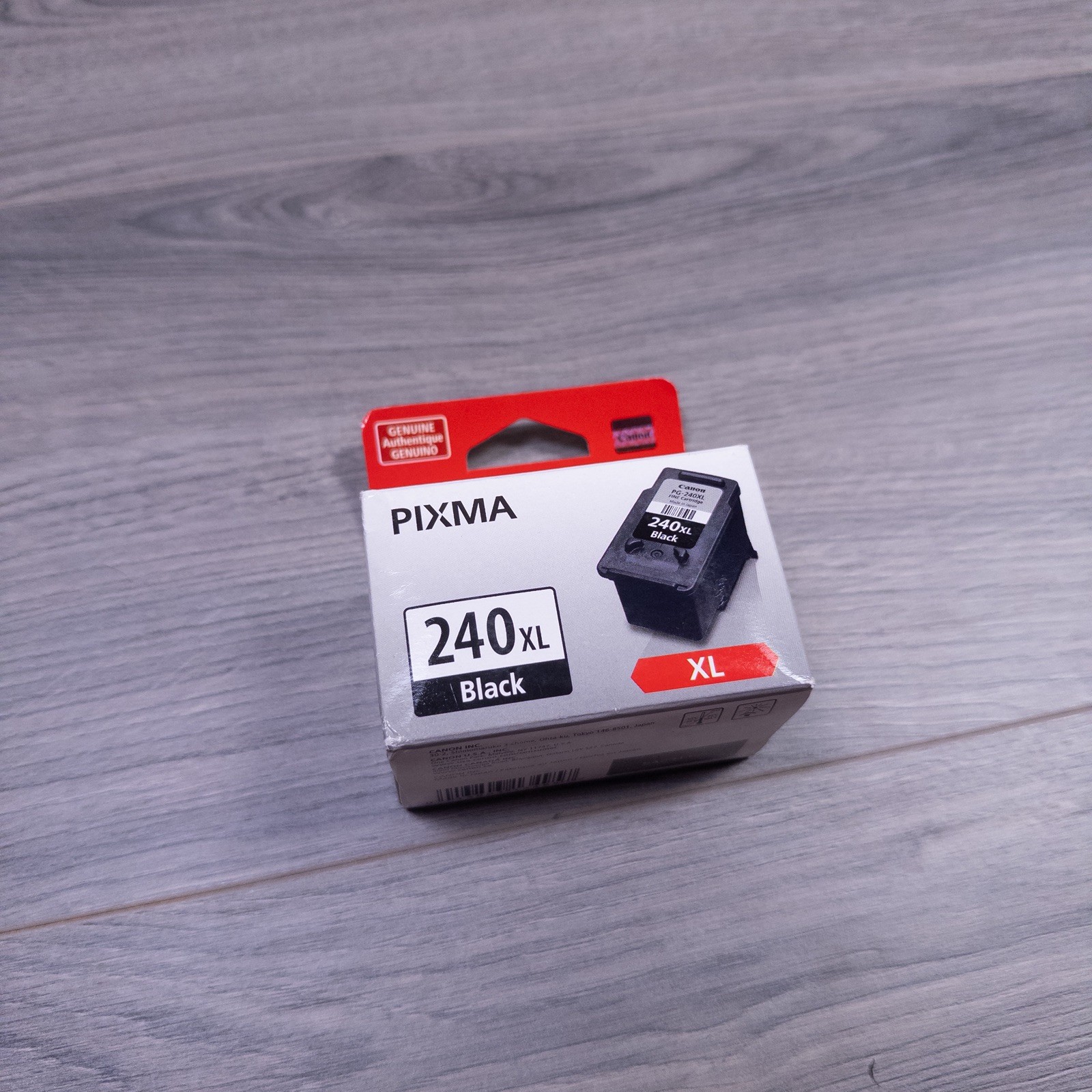 New & Sealed Genuine Canon 240 XL Fine Black Ink Cartridge 240XL NIB