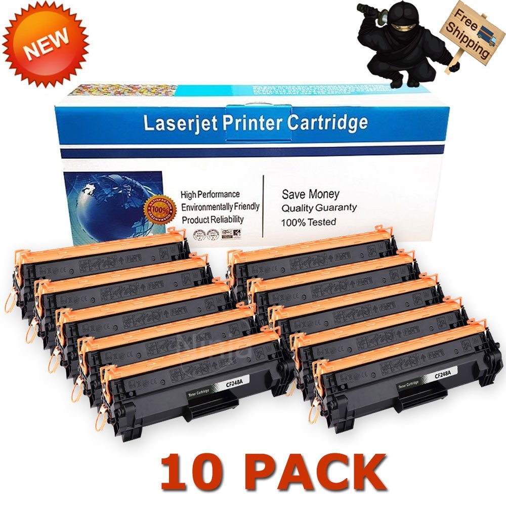 10 Pack CF248A 48A Toner for HP LaserJet Pro M15w M28w M29w MFP