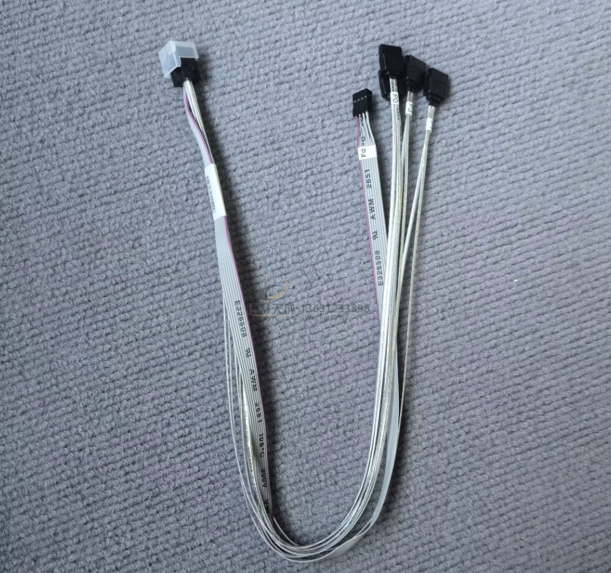 Supermicro CBL-SAST-0631 Mini SAS SFF-8643 4x SATA Reverse Breakout Cable