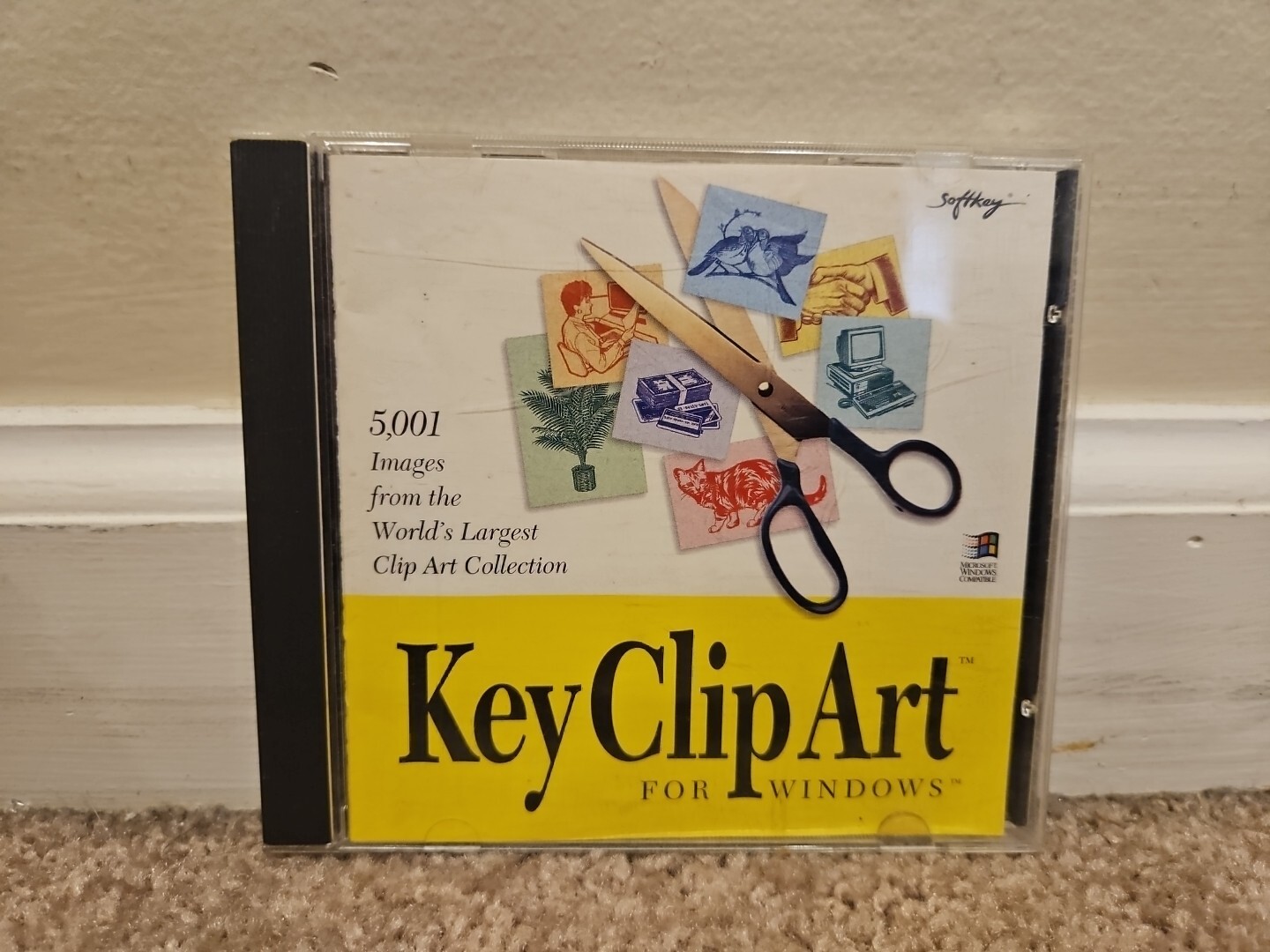 Key Clip Art for Windows: 5,001 Images (Softkey, 1994)