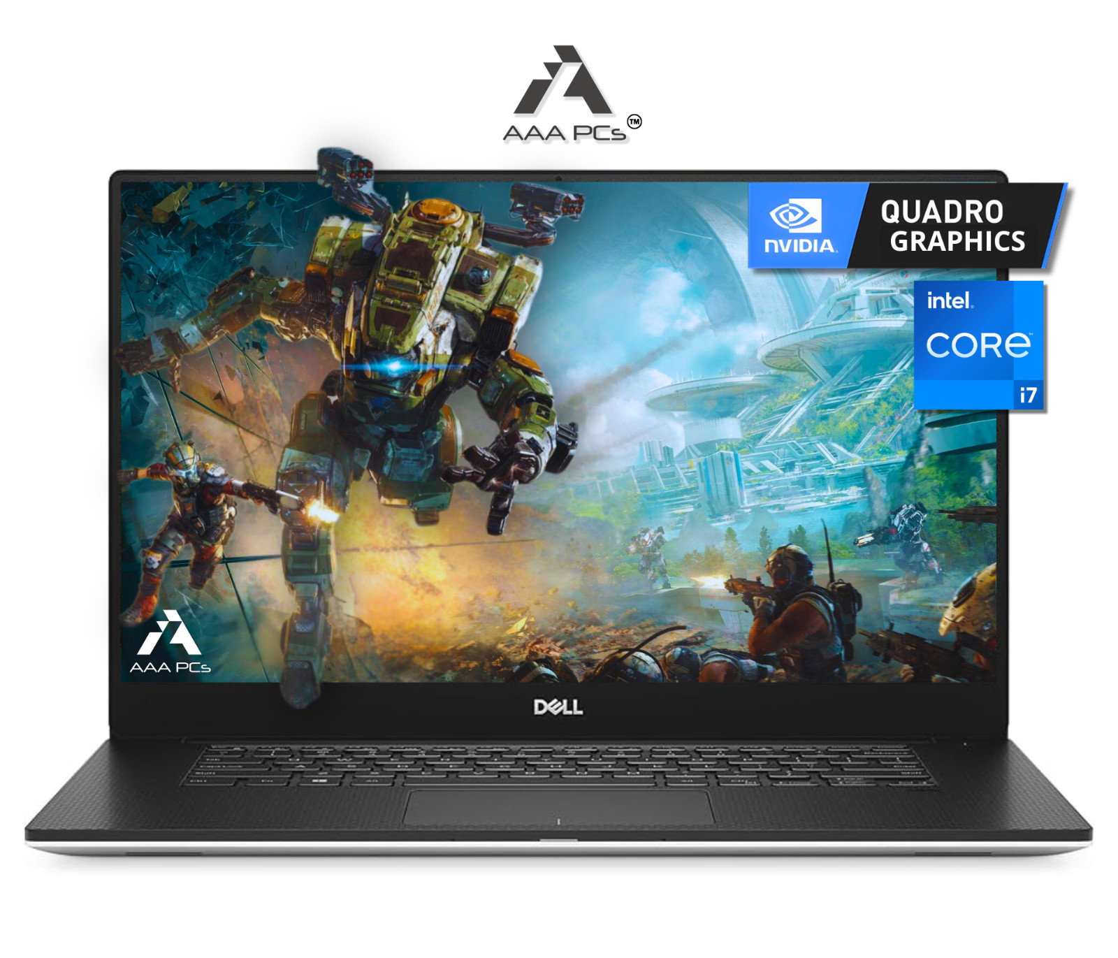 Dell 15.6" FHD i7 Workstation Laptop | NVIDIA GPU | NVMe SSD | Win 11