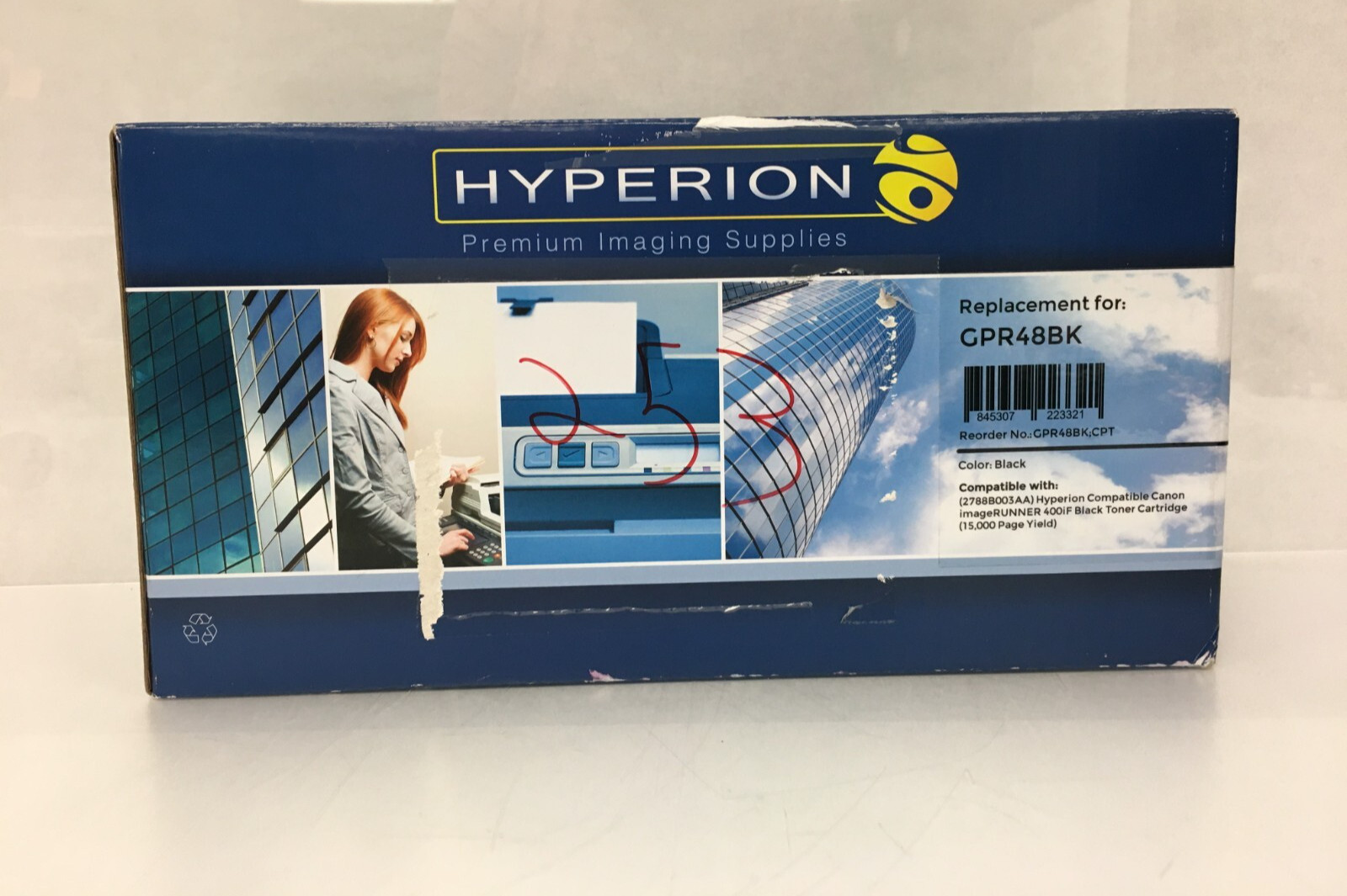 Hyperion Premium Imaging Supplies Replacement For  GPR48BK Black Toner