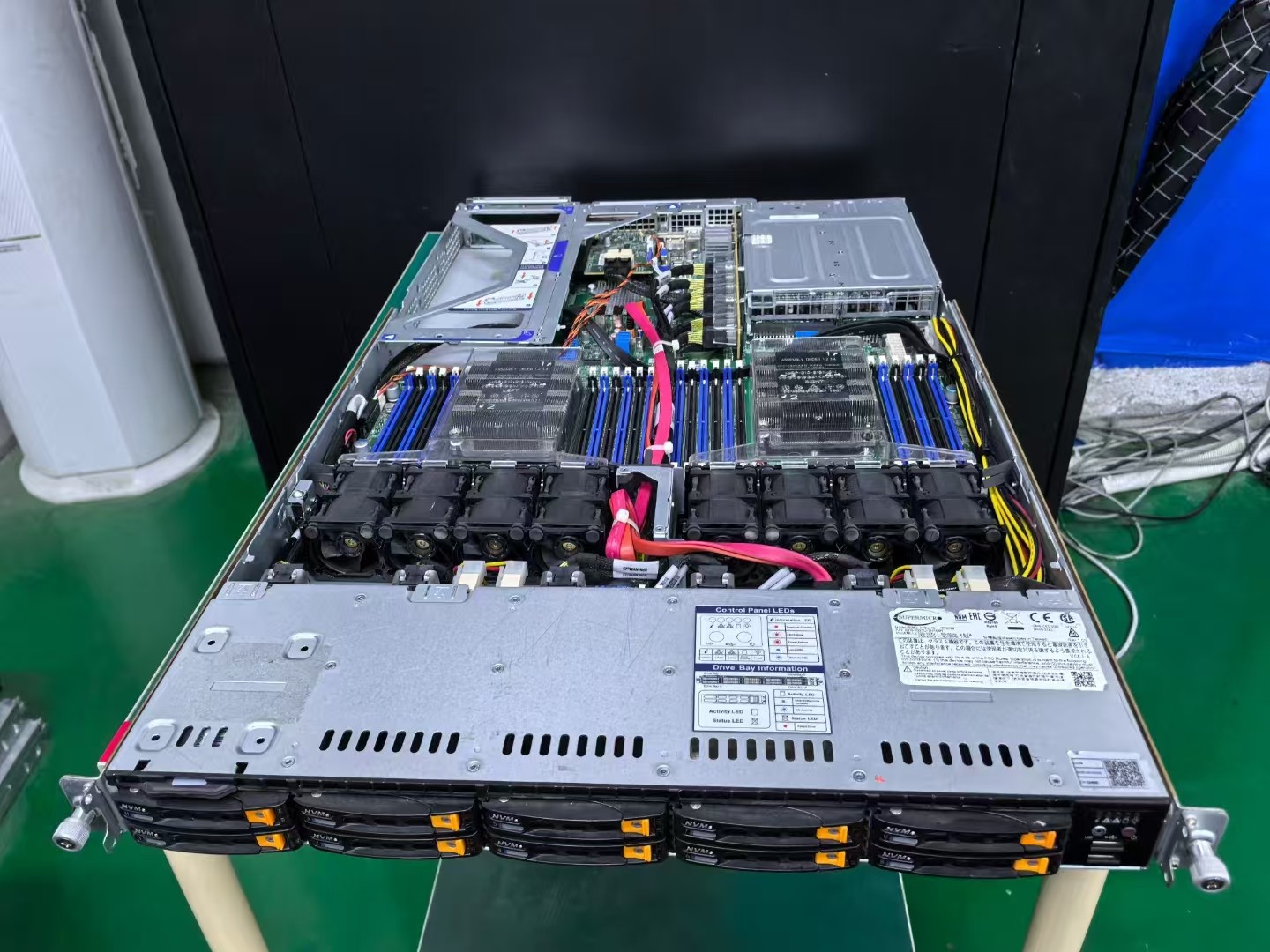 Supermicro SYS-1029U-TN10RT 1U Server 10x 2.5"(10x NVME) 2x 750W PSU