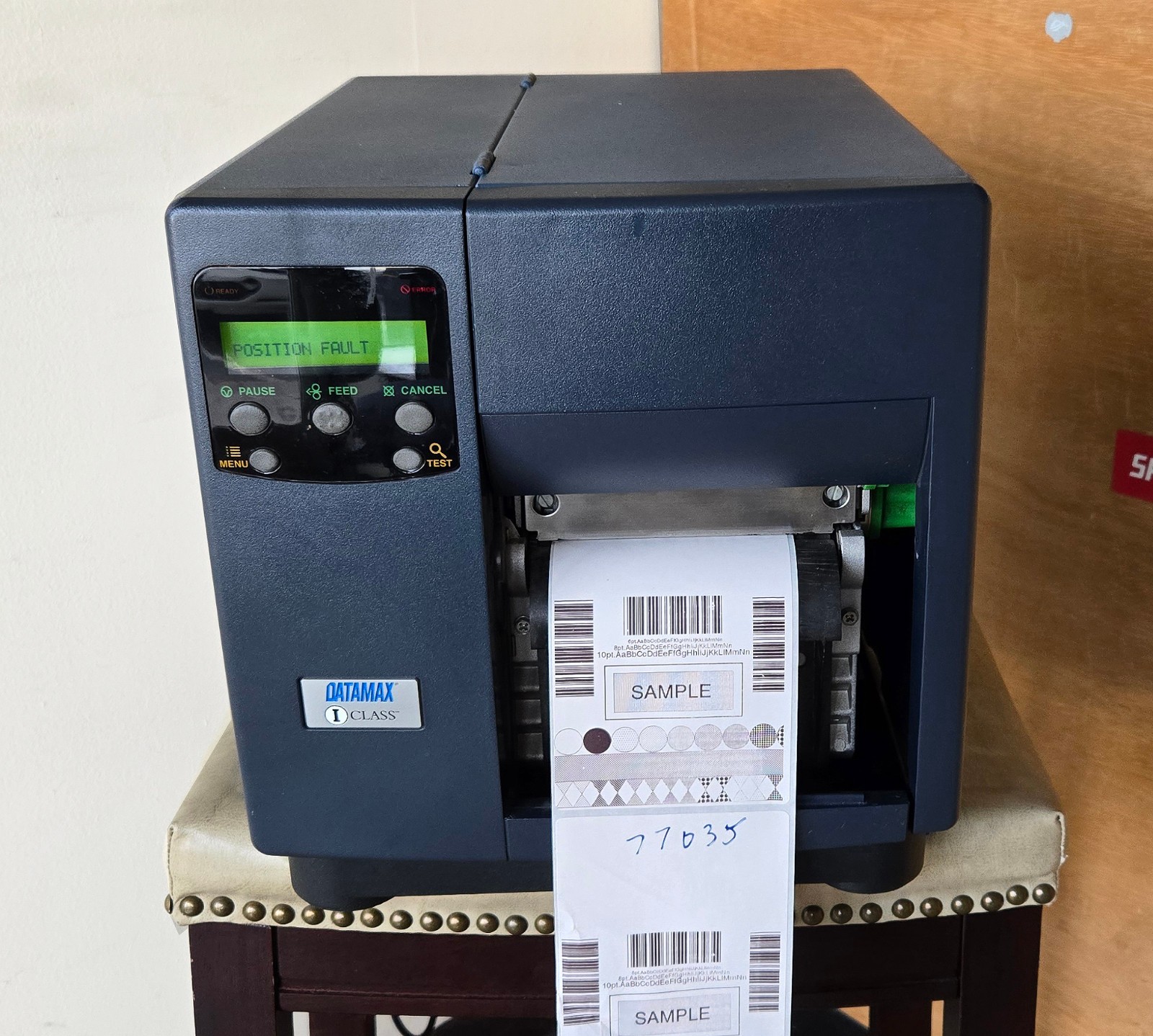 Datamax DMX-I-4208 Direct Thermal & Transfer Label Printer Serial Parallel