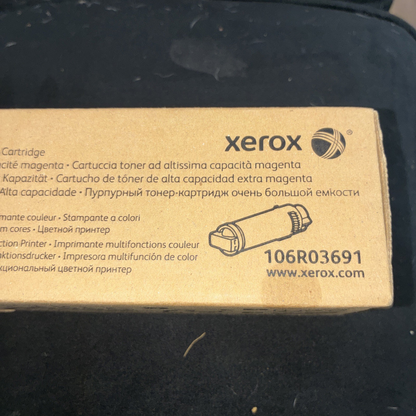 GENUINE XEROX (MAGENTA) EXTRA HIGH-CAPACITY TONER CARTRIDGE - 106R03691 CT202628