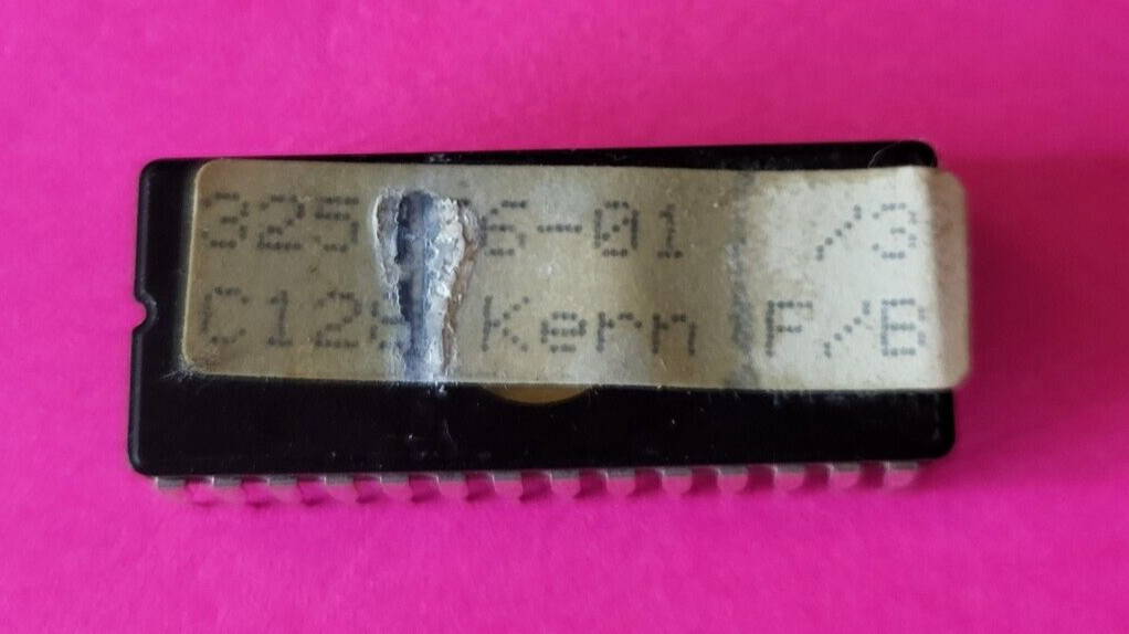 ✅ CHIP MOS 325166-01 Kernal F/B ROM ⭐ Commodore C128 ⭐ DHL Express Shipping ⚡️