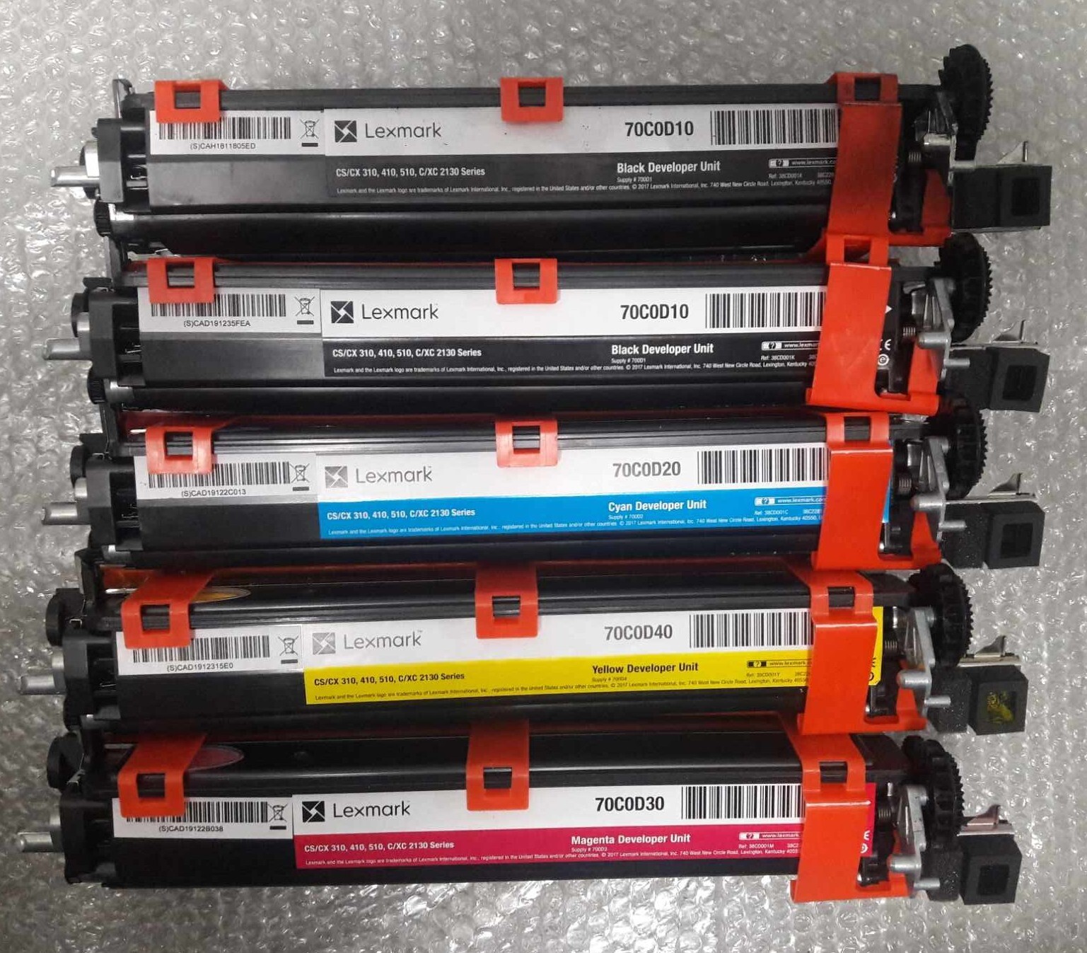 Lexmark ~70C0Z50~ Photoconductor Colour Imaging Kit + Extra Black 700Z5