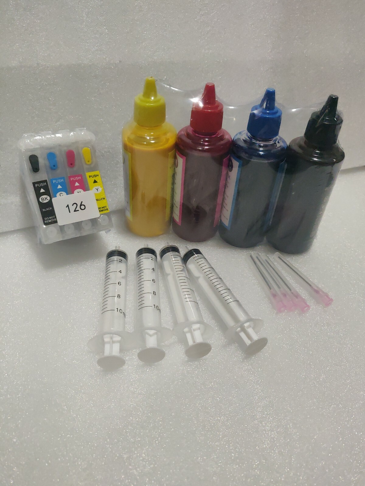 Empty Refillable Cartridges T126 Alternative For WF845 840 WF3530 3540 WF7510 