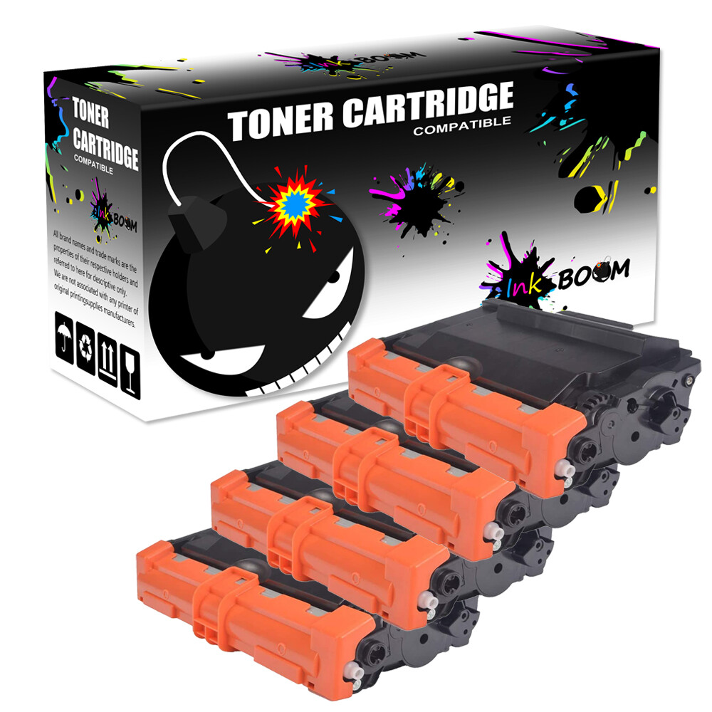 4 Black Toner fits Brother TN850 MFC-L6900DW HL-L6400DWT HL-L5000D DCP-L5650DN