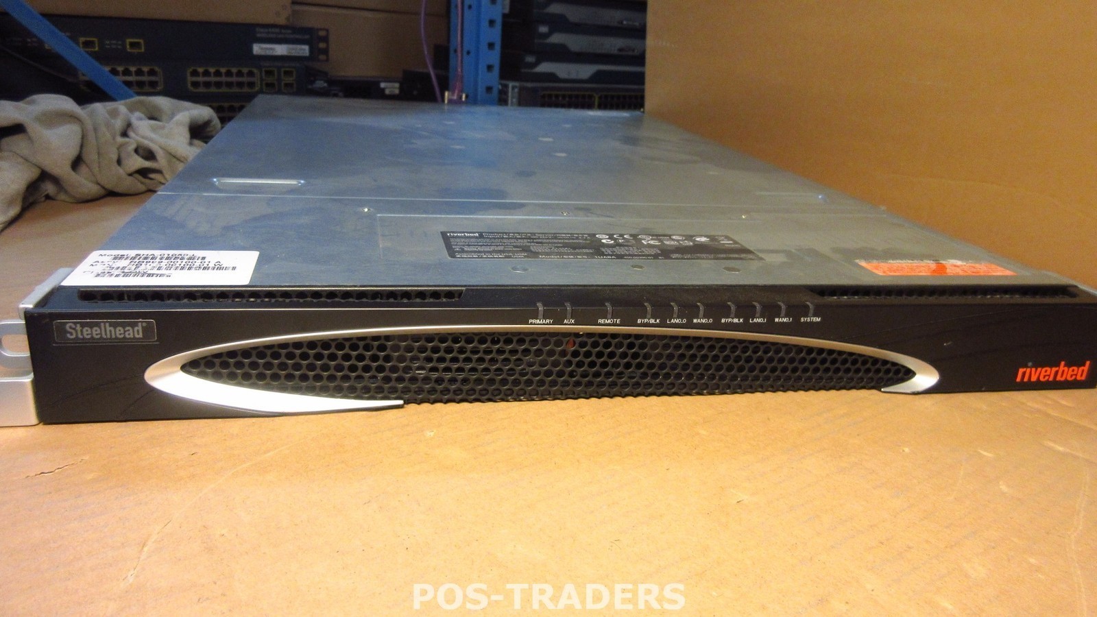 Riverbed Steelhead 1050 1050L WAN Application Accelerator SHA-01050-L 250GB HDD