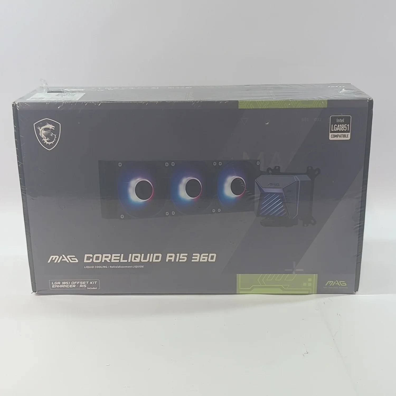 New MSI MAG Coreliquid A15 360 AIO CPU Cooler CLA15360