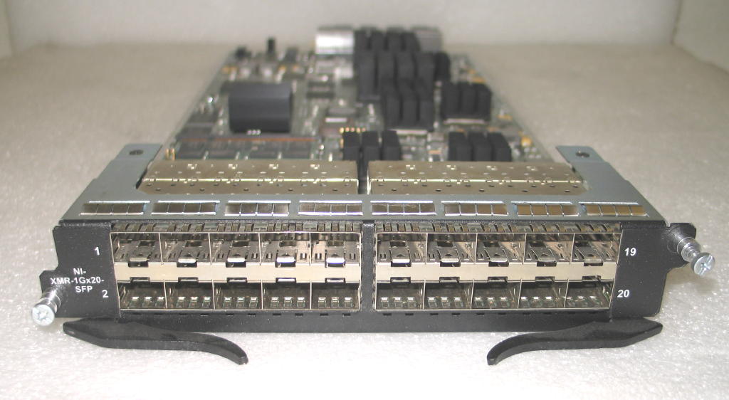 Brocade Foundry NI-XMR-1Gx20-SFP 20 Port SFP GbE Netiron Gigabit Module 