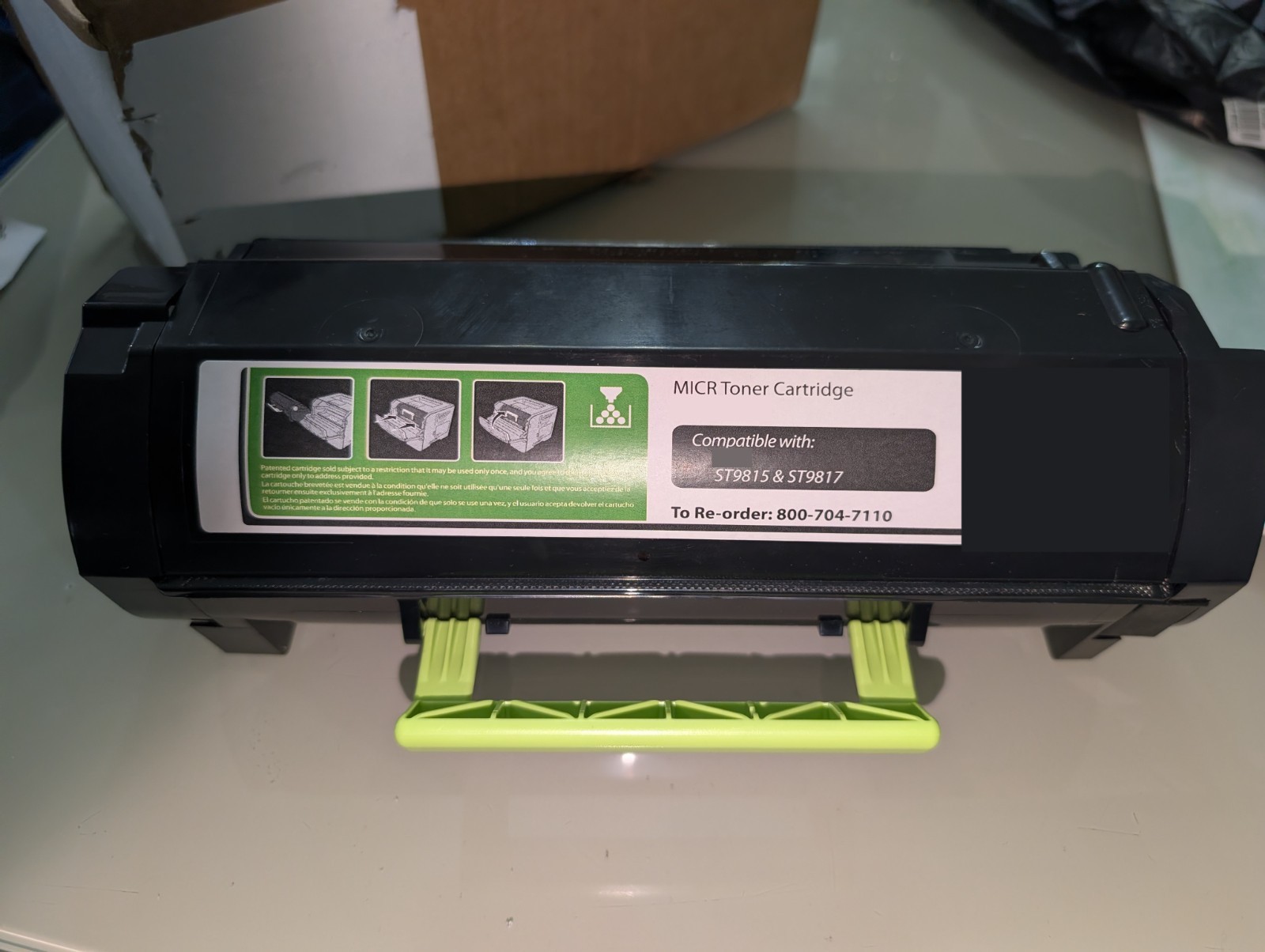 Source Technologies ST9815 ST9817 MICR Cartridge