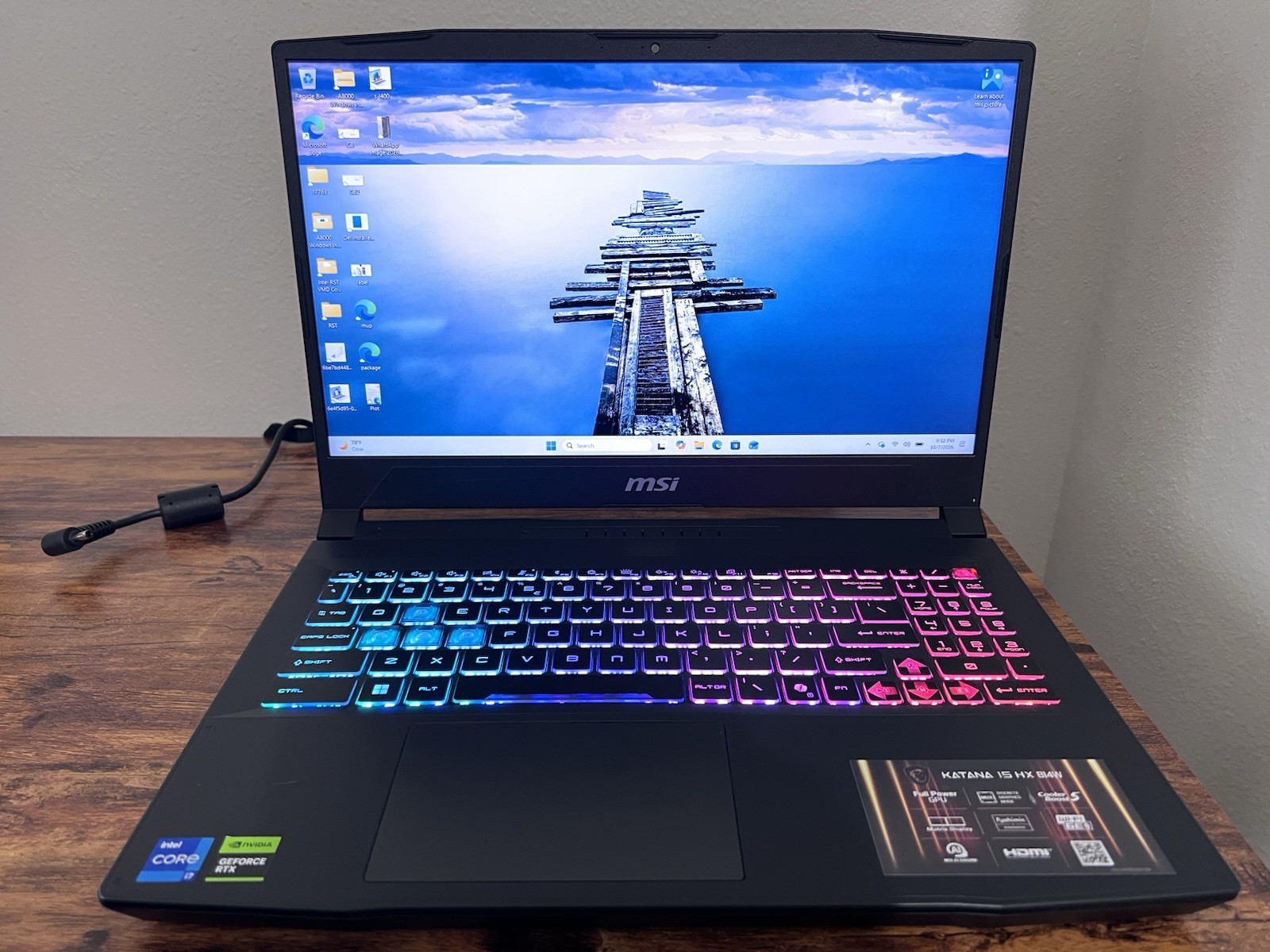MSI Katana 15 HX 15.6" Laptop | i7-14650HX, 16GB, 512GB, RTX5050, 144Hz, WIN11