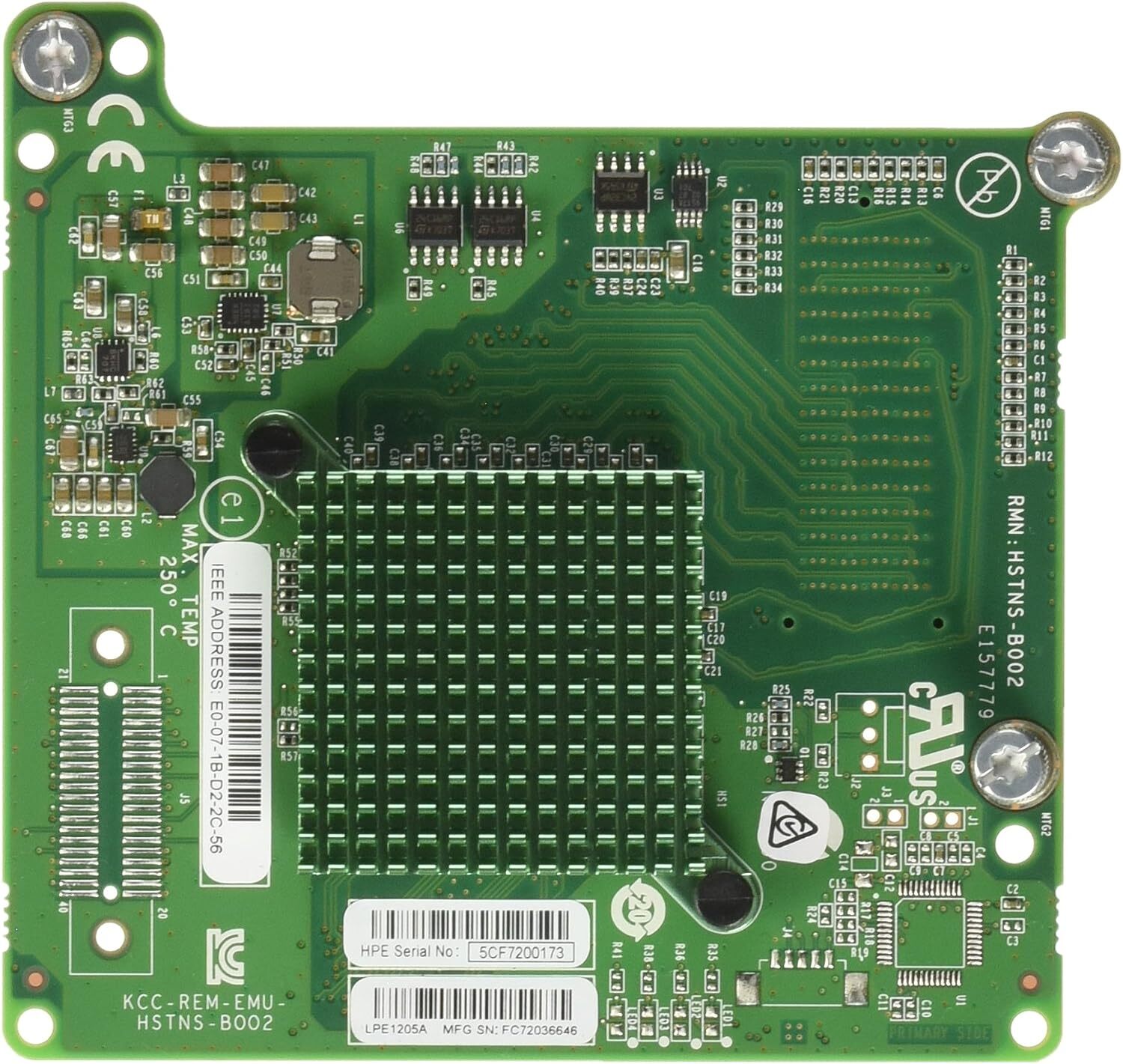 HP 659818-B21 LPE1205A 8GB DUAL CHANNEL 
