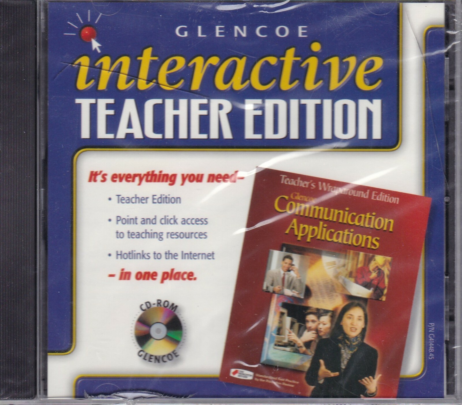 Glencoe Communication Applications Interactive Teacher Edition CD CD-ROM