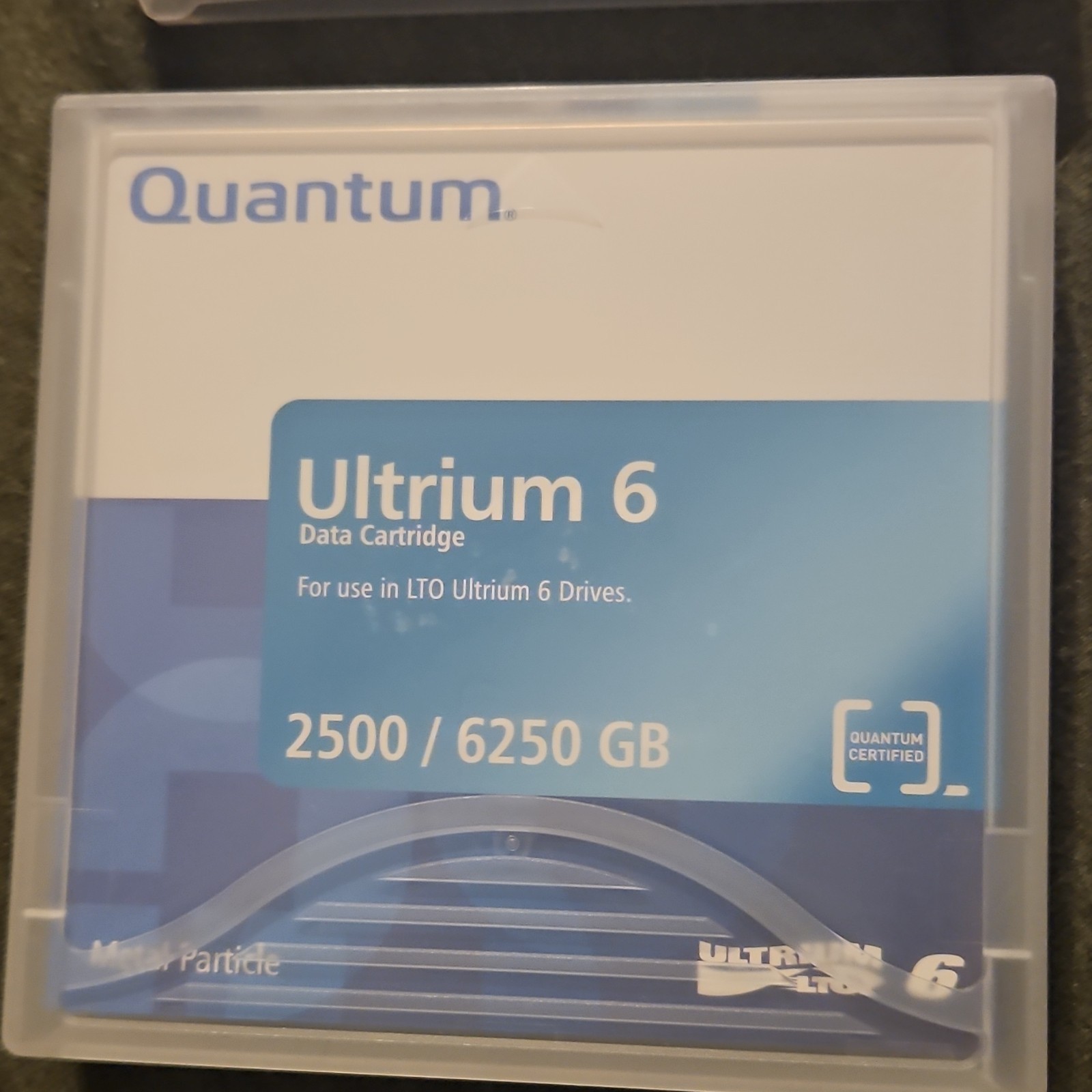 9x (9 of) Quantum Ultrium 6 Data Cartridge 2500/6250GB Metal Particle LTO-6