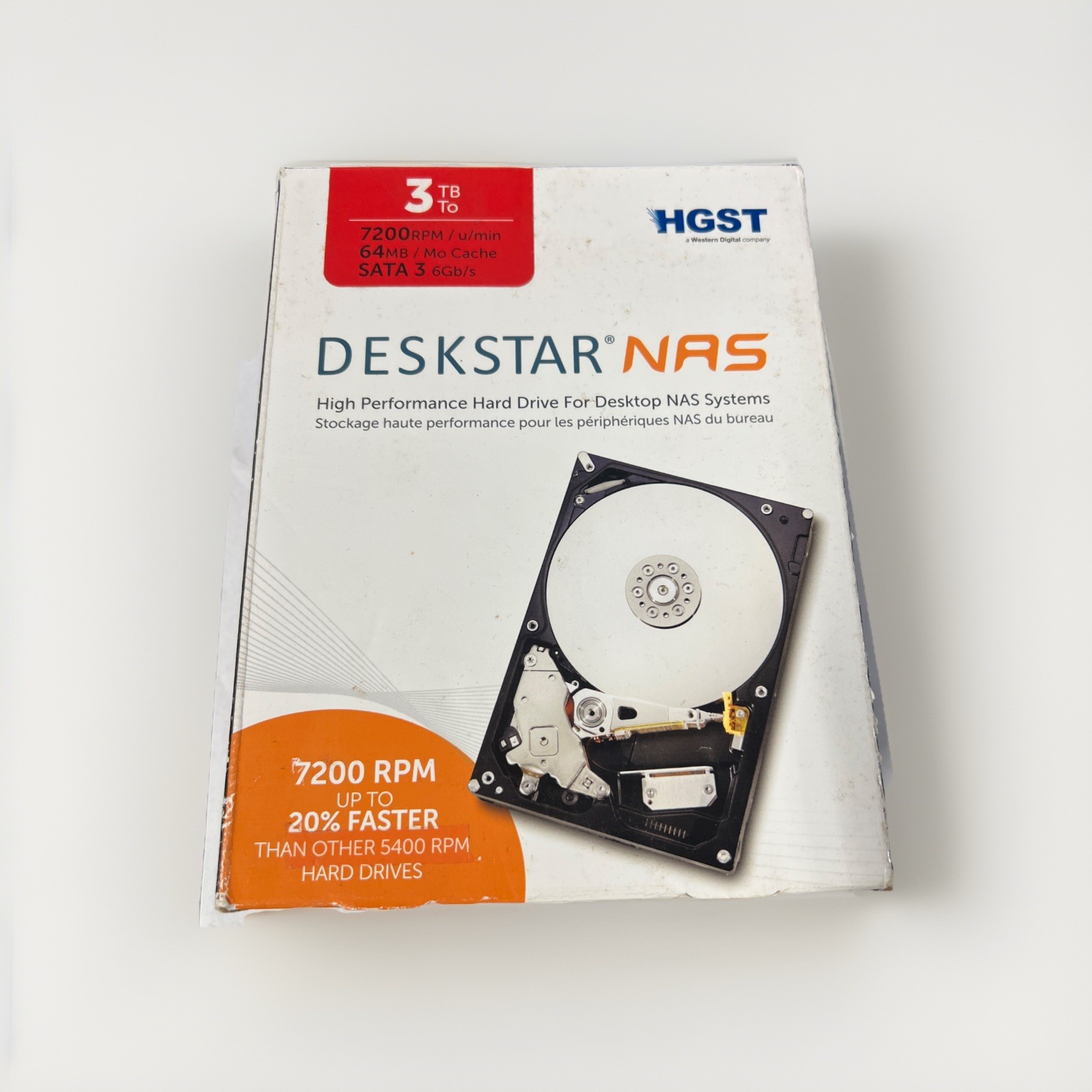 HGST Ultrastar HUS723030ALS640 3TB 7200RPM SAS 6Gbps 3.5" 64MB Cache Enterprise