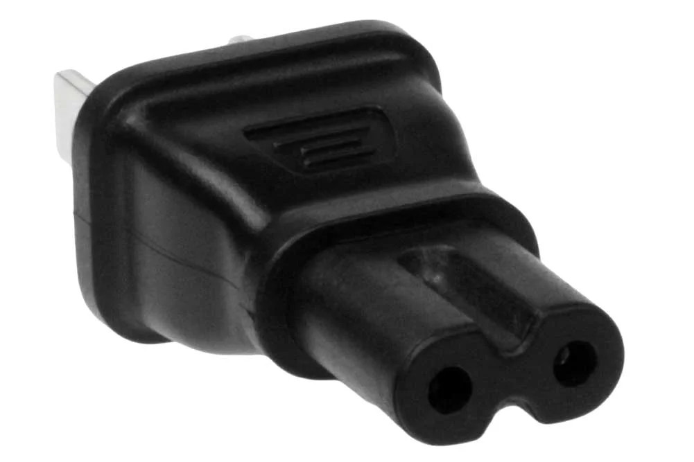 SF Cable USA NEMA 1-15P to C7 Power Plug Adapter