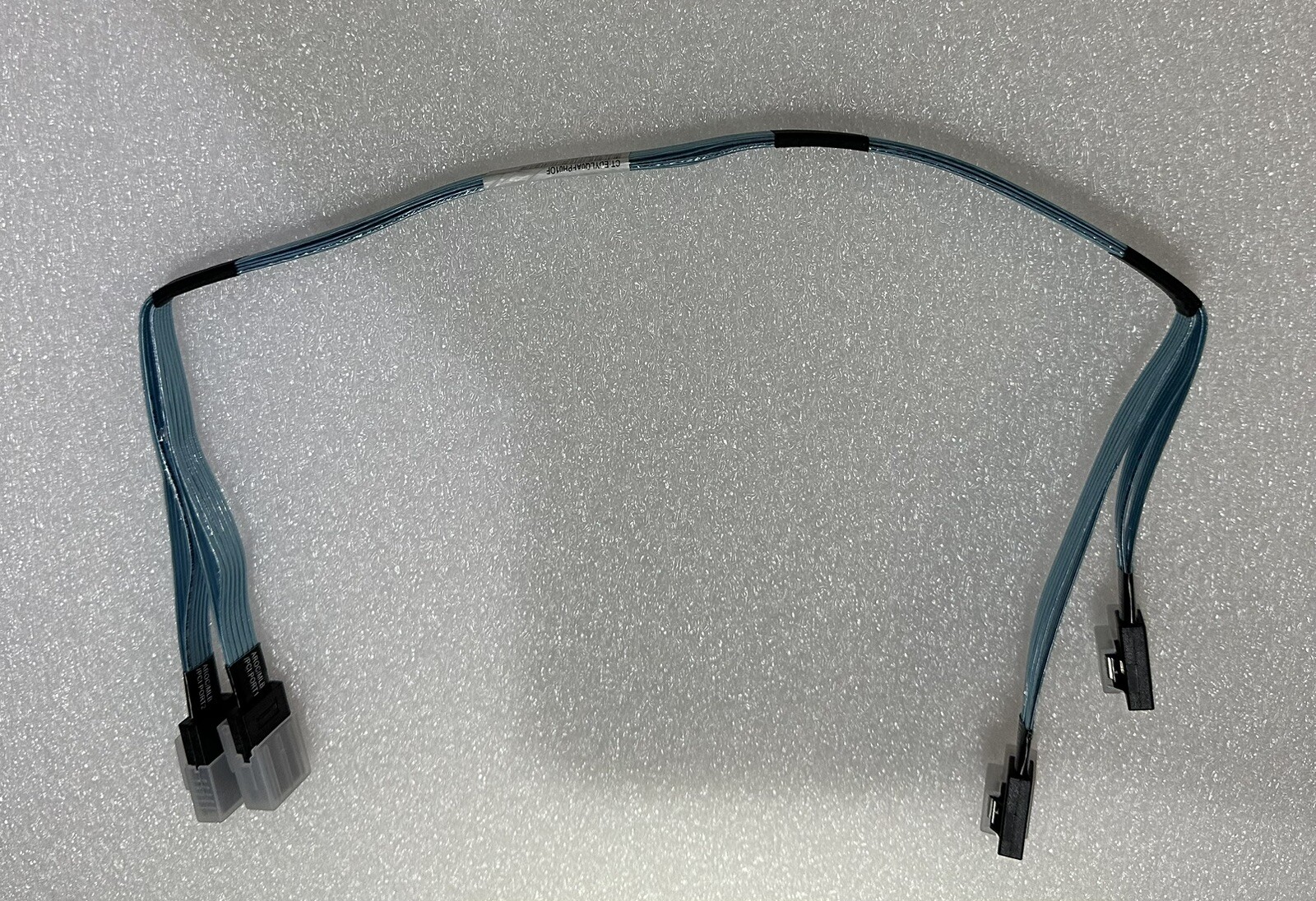 784621-001,747568-001 HPE G10 mSAS 2 Vis2 2x STR -2x 90Deg Blue Cable 24”,22.5”