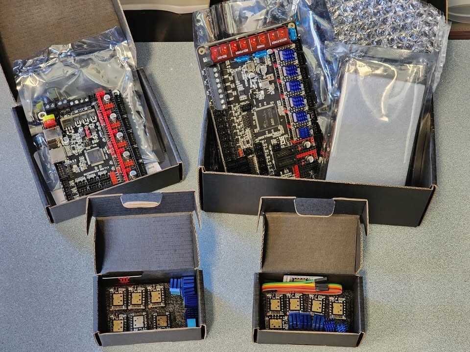 3D Printer Parts and Hardware, Biqu Octopus, TFT50, Motors, Extruder and More...