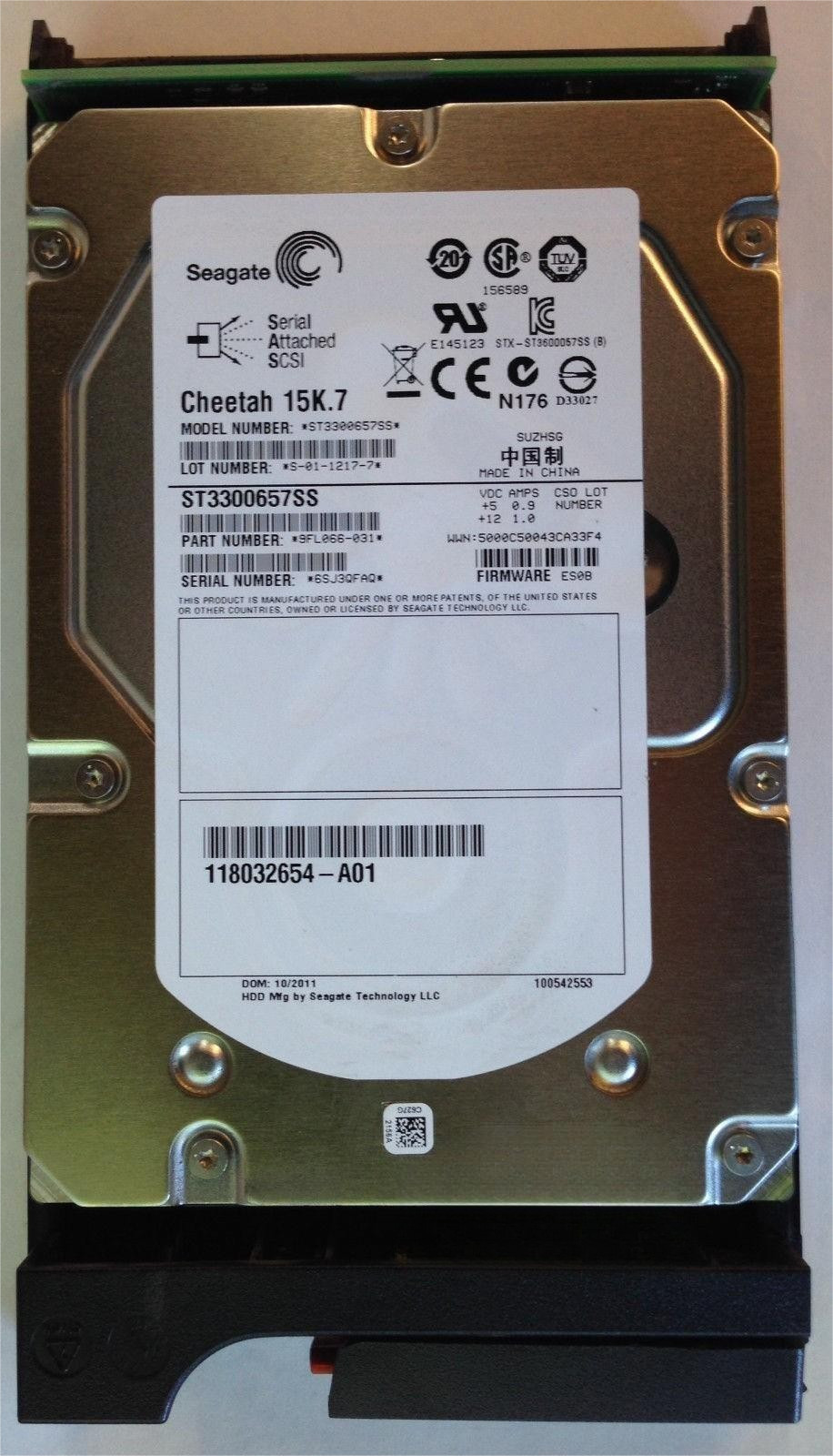 FOR EMC 005049674 005049905 005050938 005050937 300G VNXE hard disk