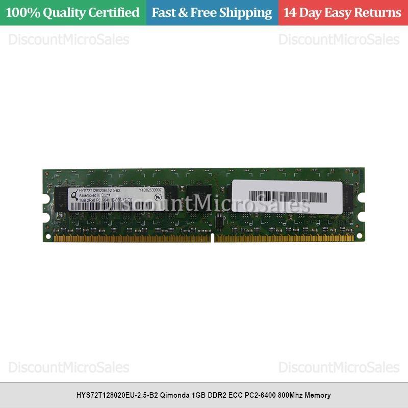 HYS72T128020EU-2.5-B2 Qimonda 1GB DDR2 ECC PC2-6400 800Mhz Memory
