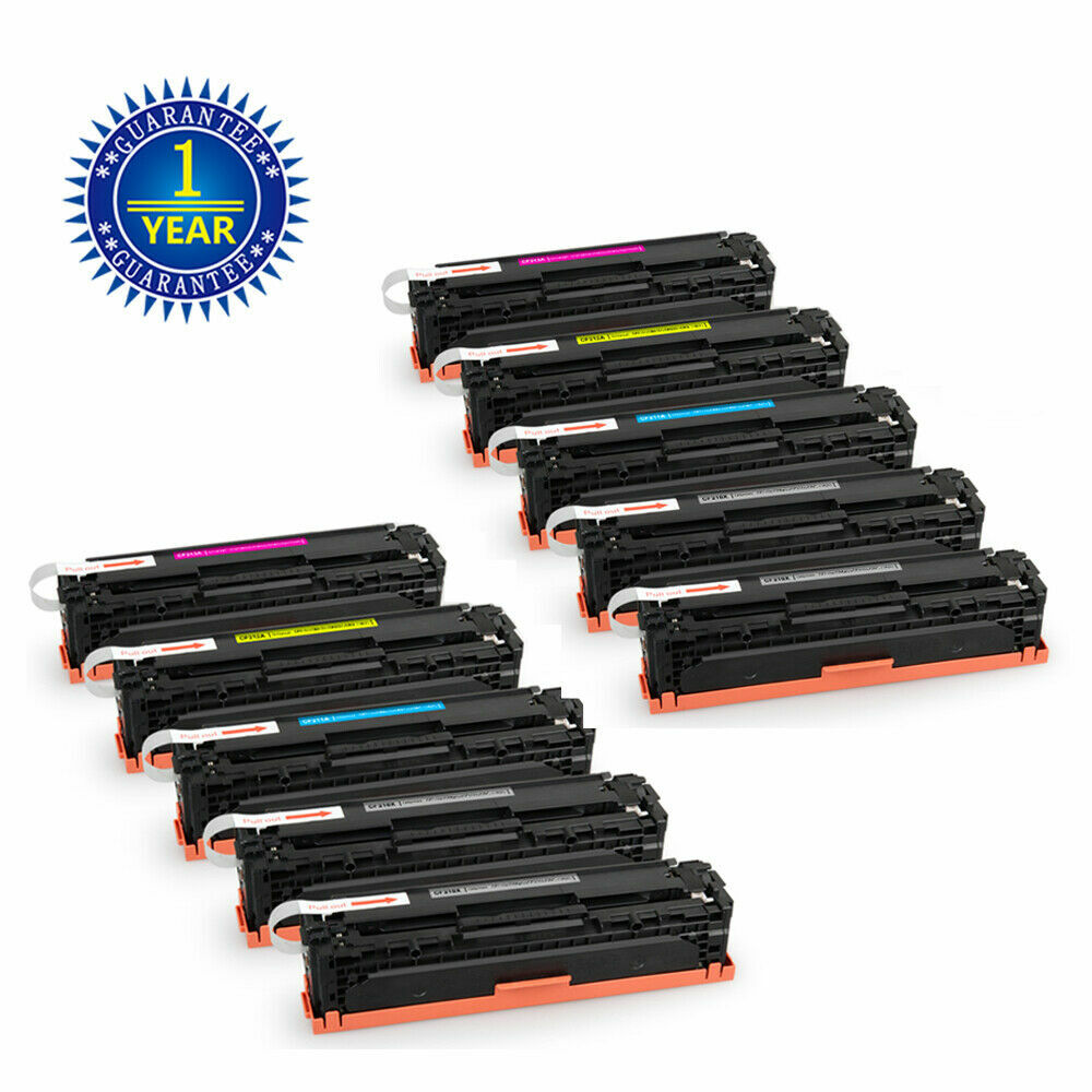 10PK Toner Cartridge CF210A 131A For HP Laserjet Pro 200 M251nw M276nw M251 M276