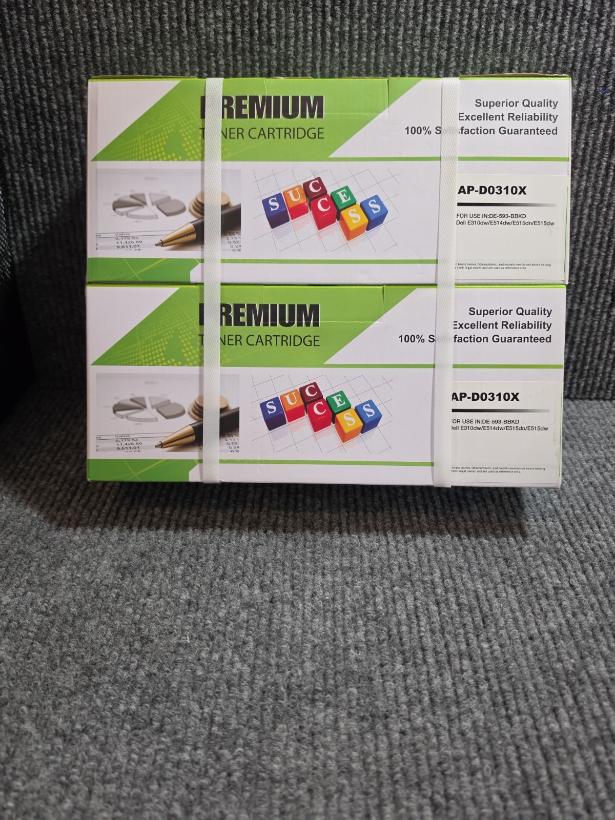 PREMIUM Toner Cartridge/AP-D0310X/NEW-SEALED IN BOX SET OF 2