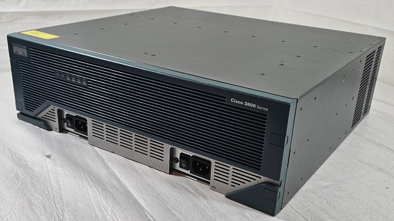 CISCO 3845 Integrated Router W/ Dual Power Supply