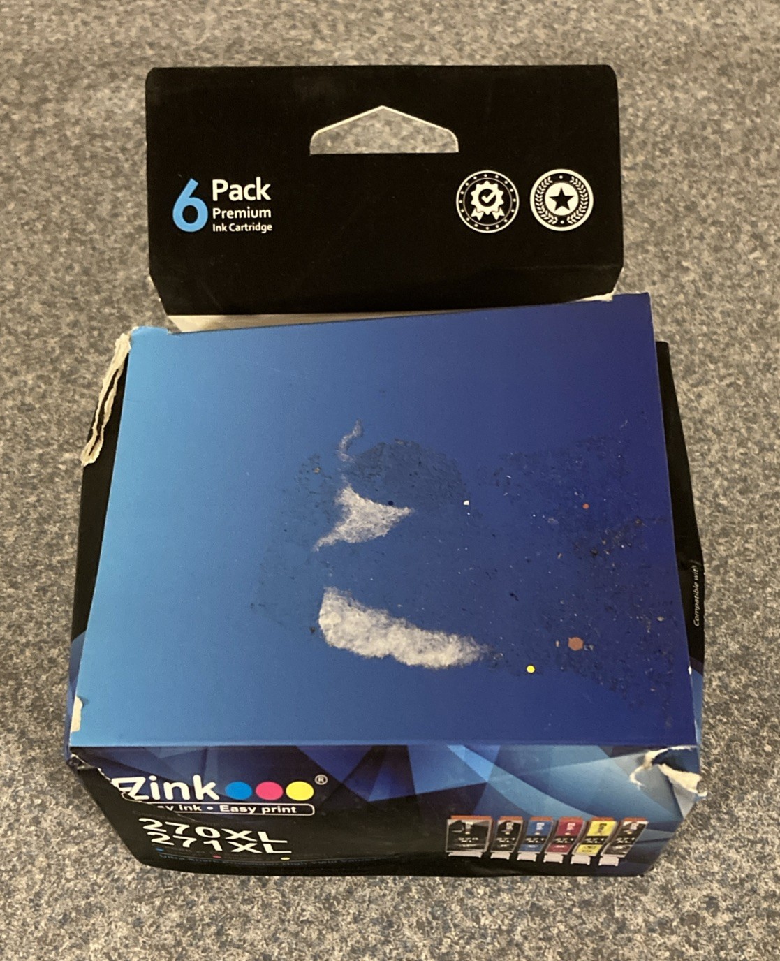 EZink  set  of  ink cartridges- 271 XL/270XL