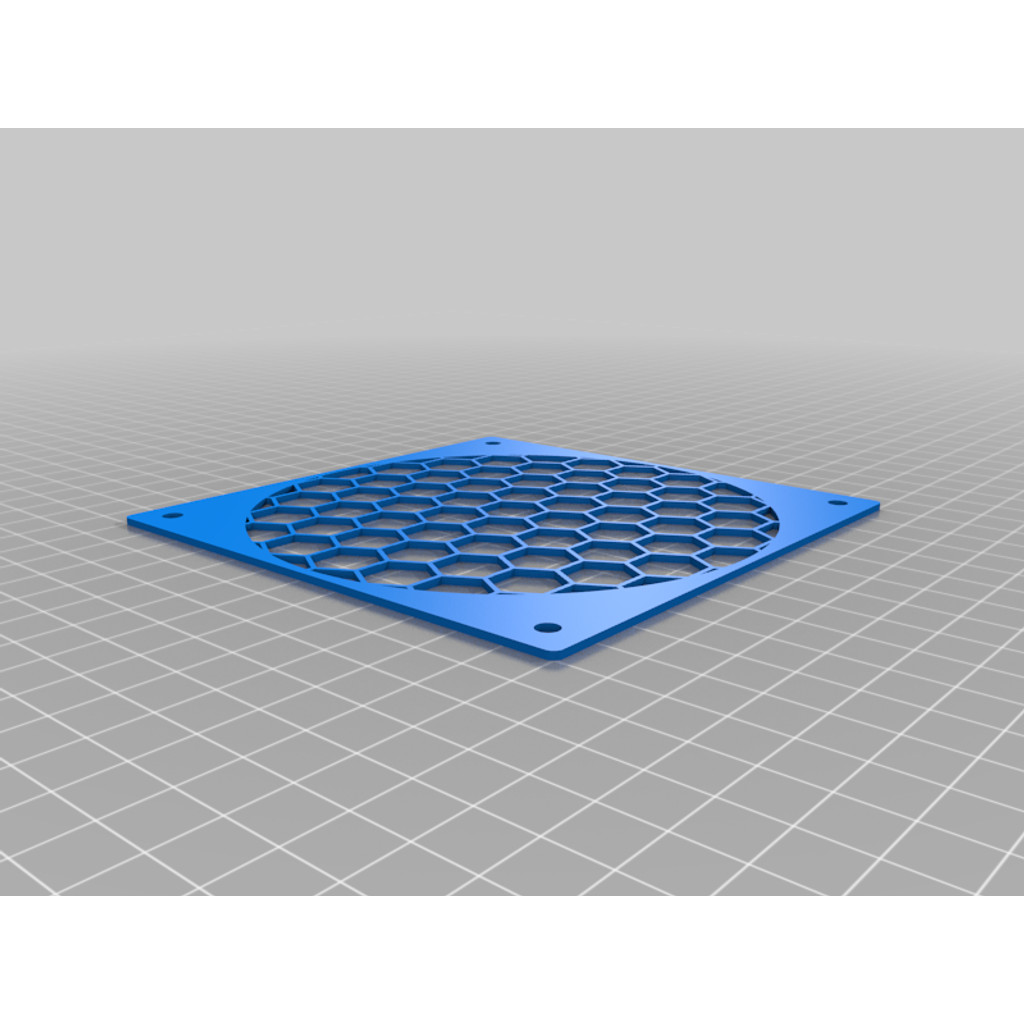 120mm fan grill 3D-Printed
