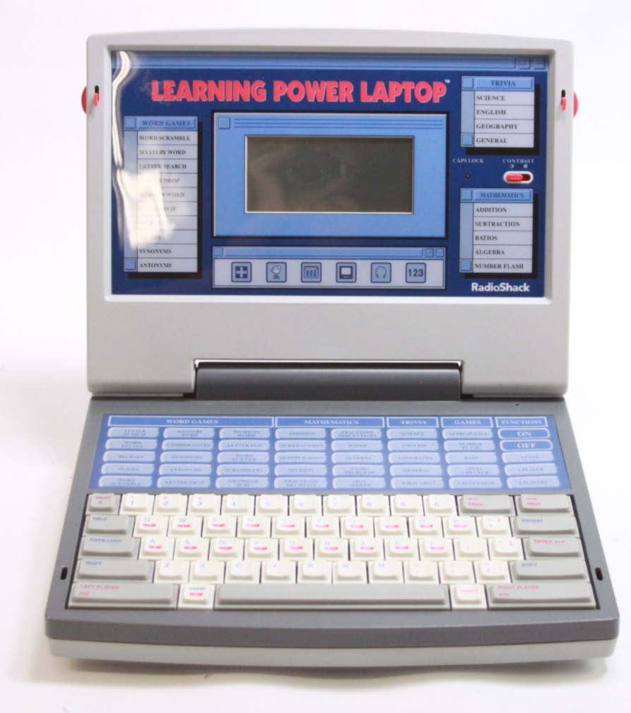 Vintage Radio Shack 60-2612 Learning Poewr Laptop Used READ