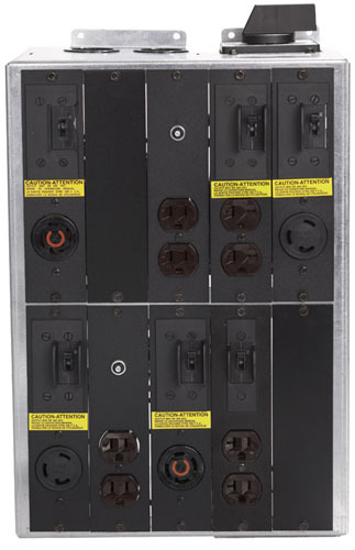 Eaton 9355 15kVA 3-Breaker Maintenance Bypass Panel 100A Bus 208/208V
