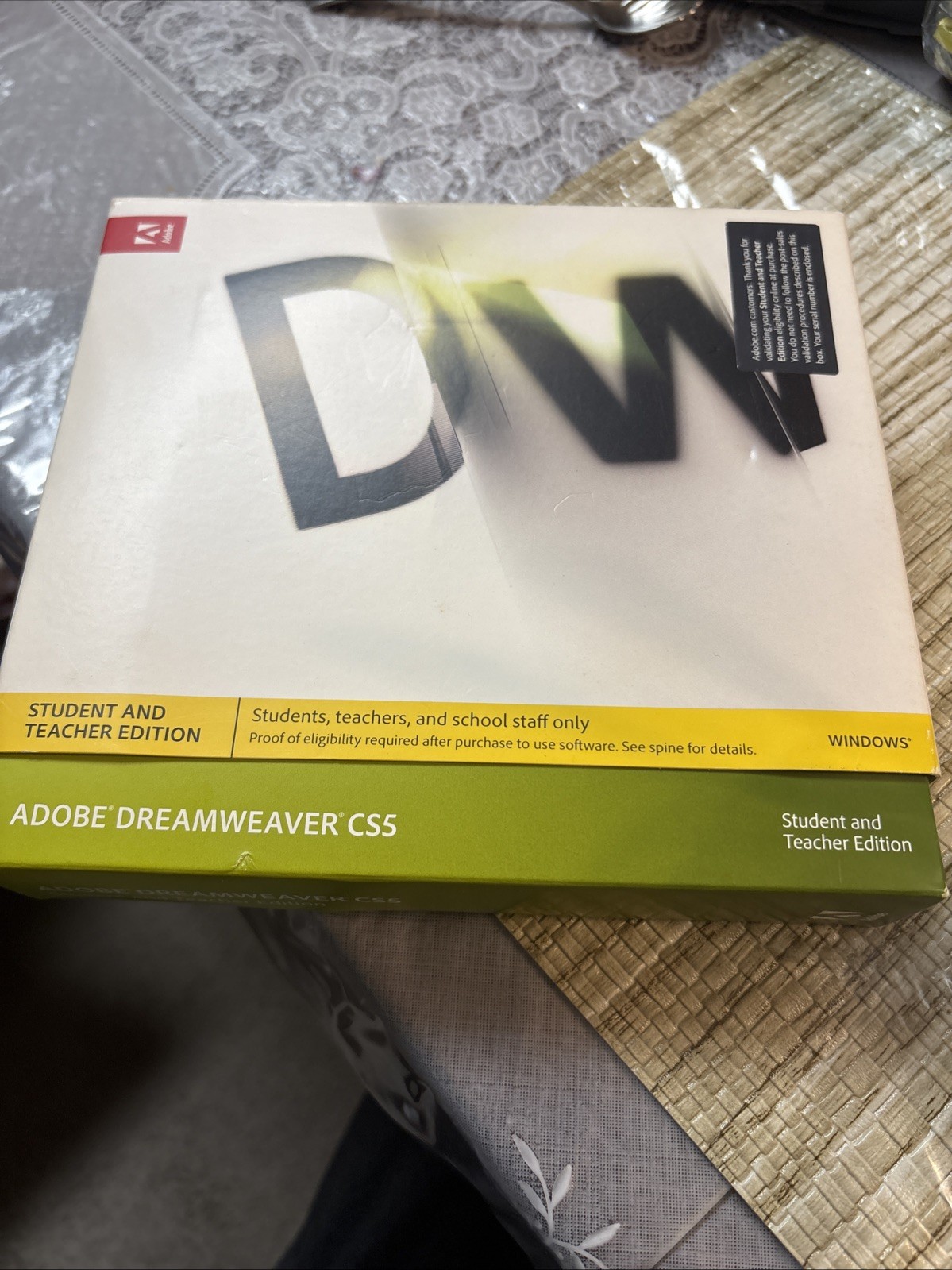Adobe Dreamweaver CS 5 Design Standard for Windows Student And Teacher Edition