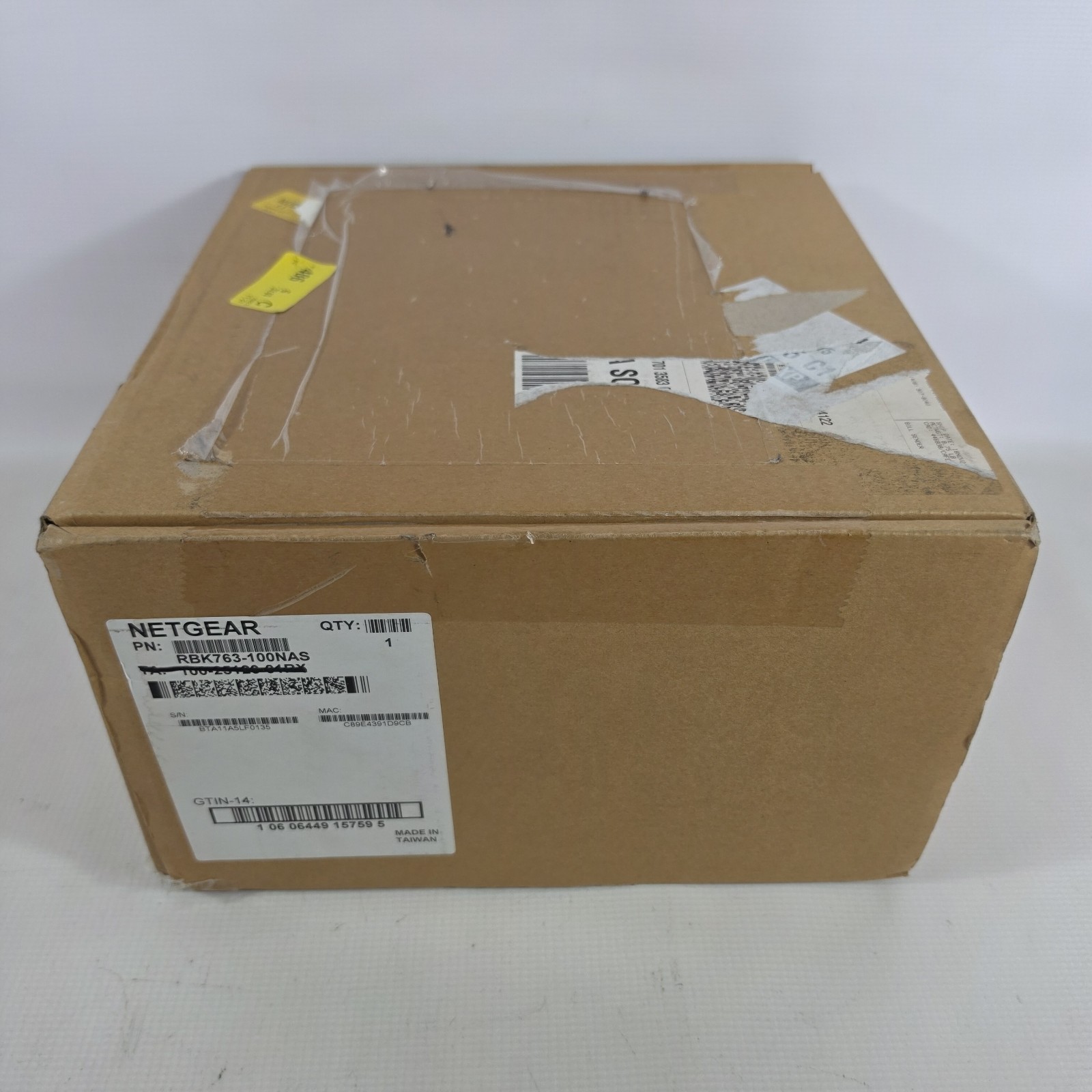 Netgear Orbi RBK763 WiFi 6 Tri-Band Router Brand New In Box RBK763-100NAS AX5400